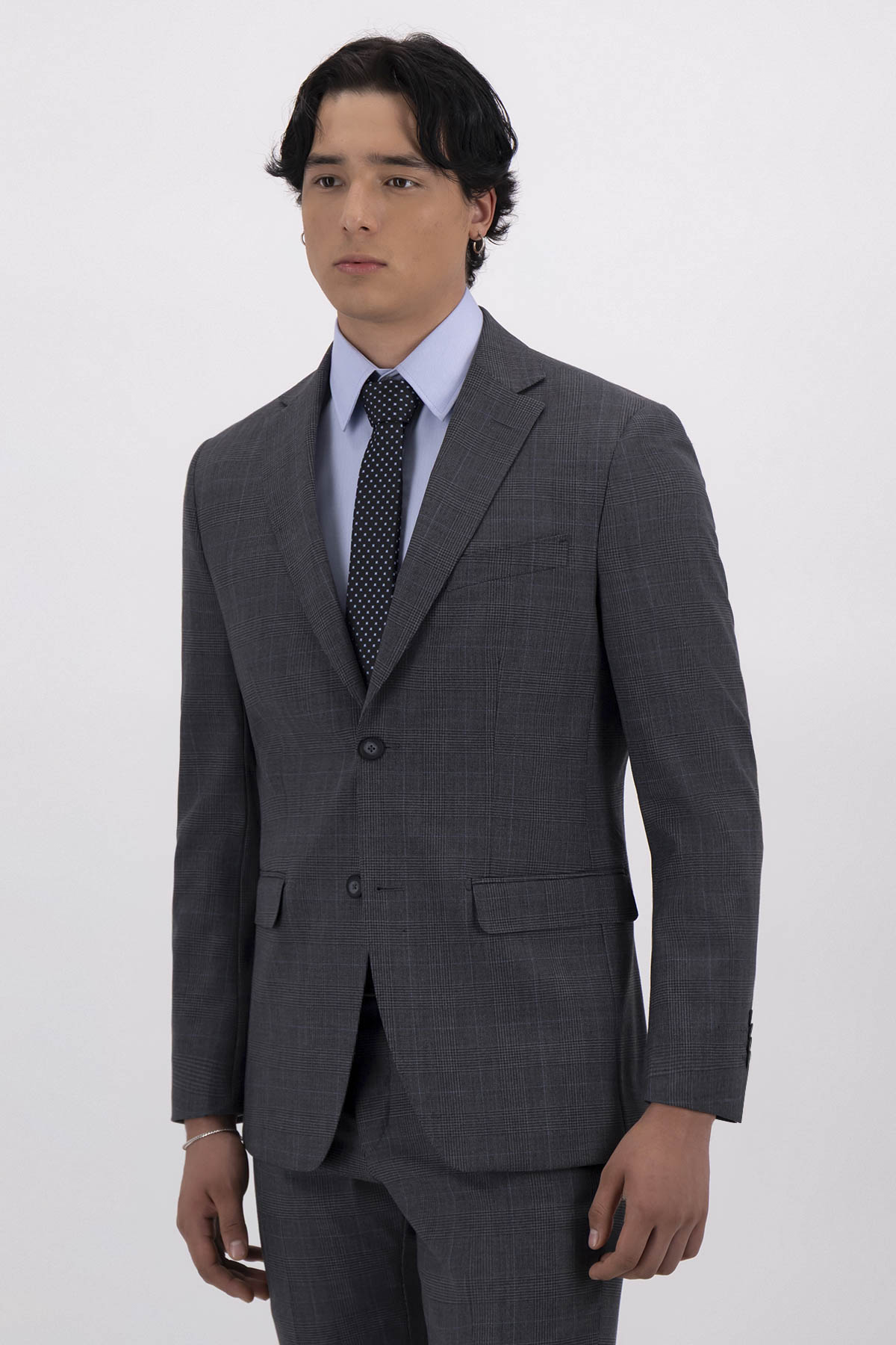 Traje Fresco Di Lana Slim Fit Lamberti