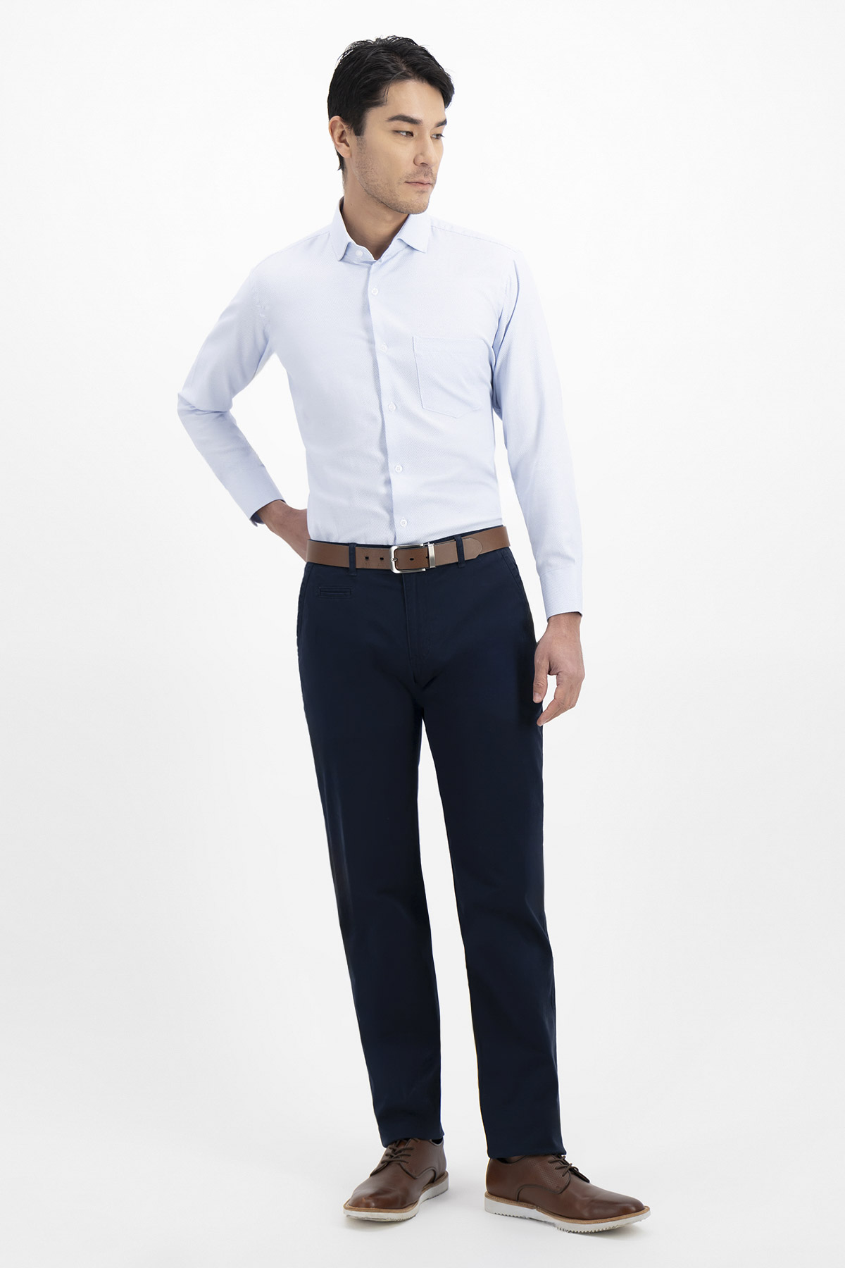 Camisa Formal Non Iron Contemporary Fit image number 2