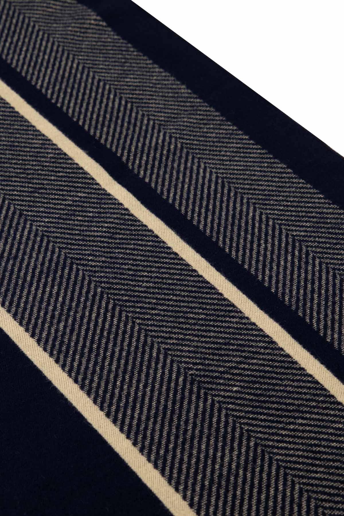 BUFANDA AZUL MARINO MENS FASHION