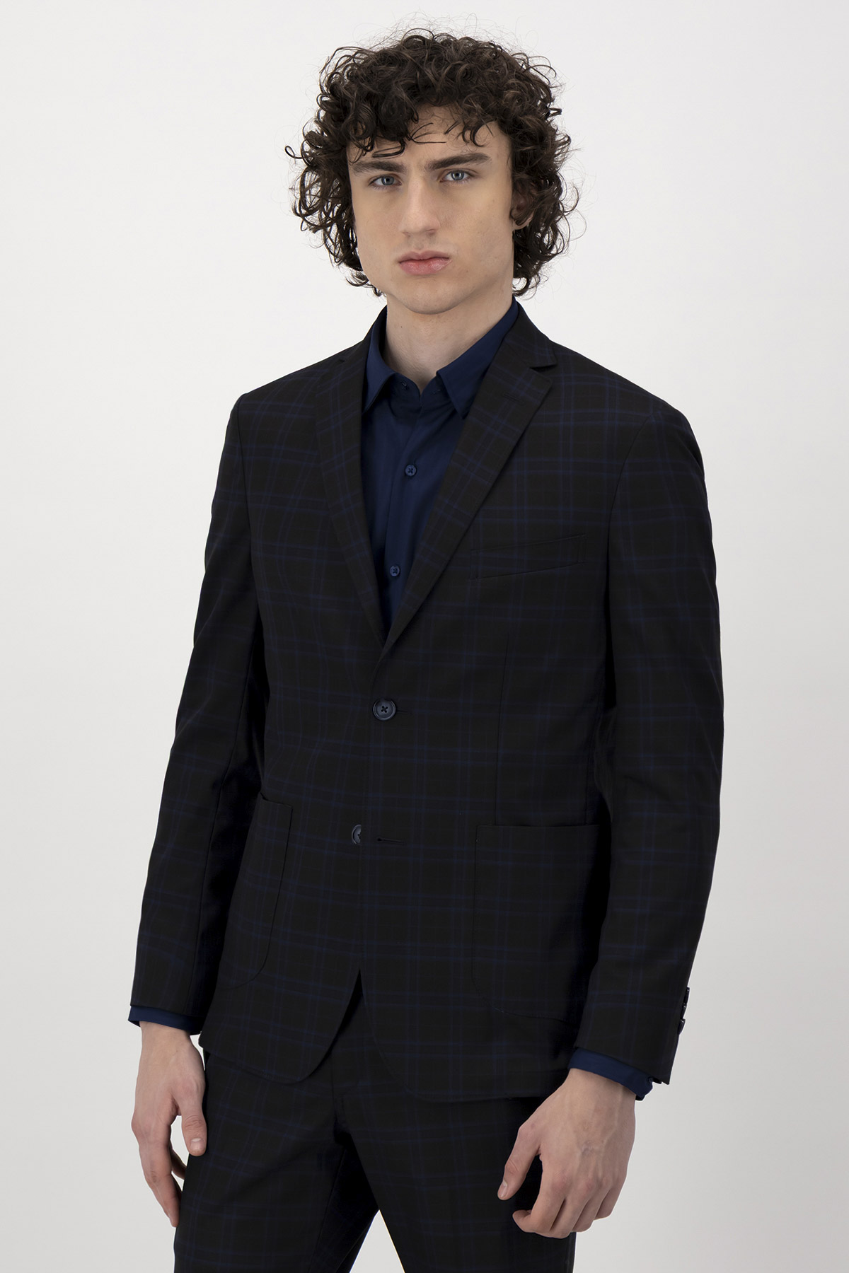 Saco Separate Caballero Formal Slim Fit Stretch Lmental