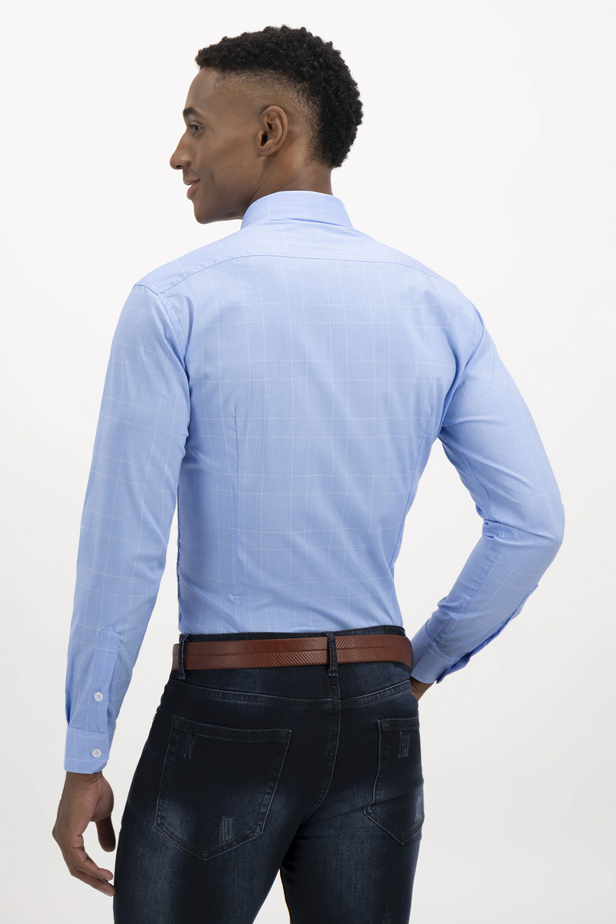 CAMISA FORMAL BAMBOO FIBER SLIM FIT LMENTAL