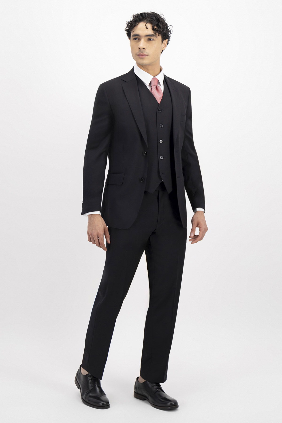TRAJE TRÍO FRESCO DI LANA CONTEMPORARY FIT LAMBERTI image number 0