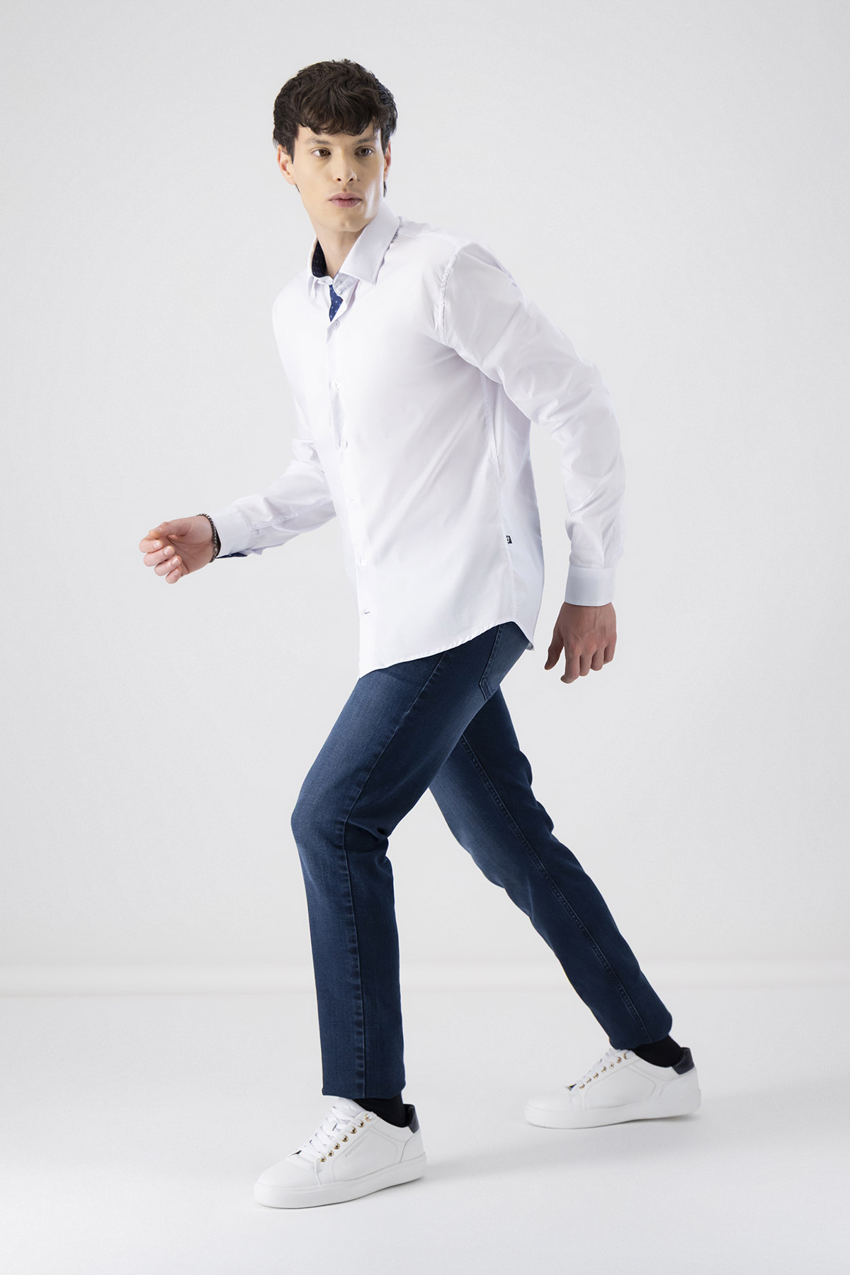 Camisa Casual Slim Fit Lmental