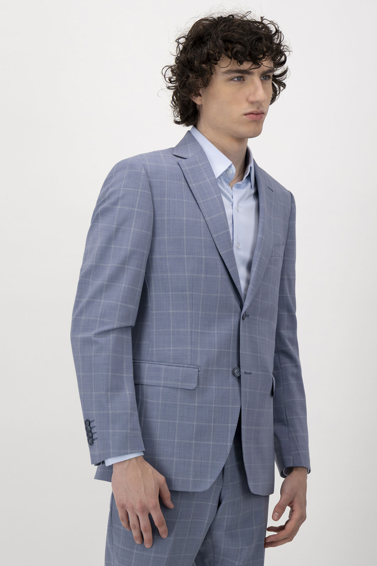TRAJE FRESCO DI LANA SLIM FIT LAMBERTI