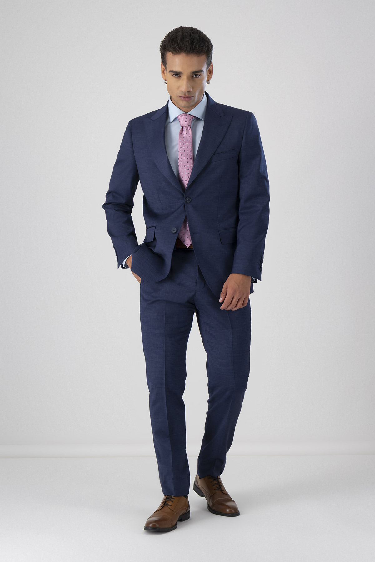 Traje Fresco Di Lana Slim Fit Lamberti Traje Fresco Di Lana Slim Fit Lamberti