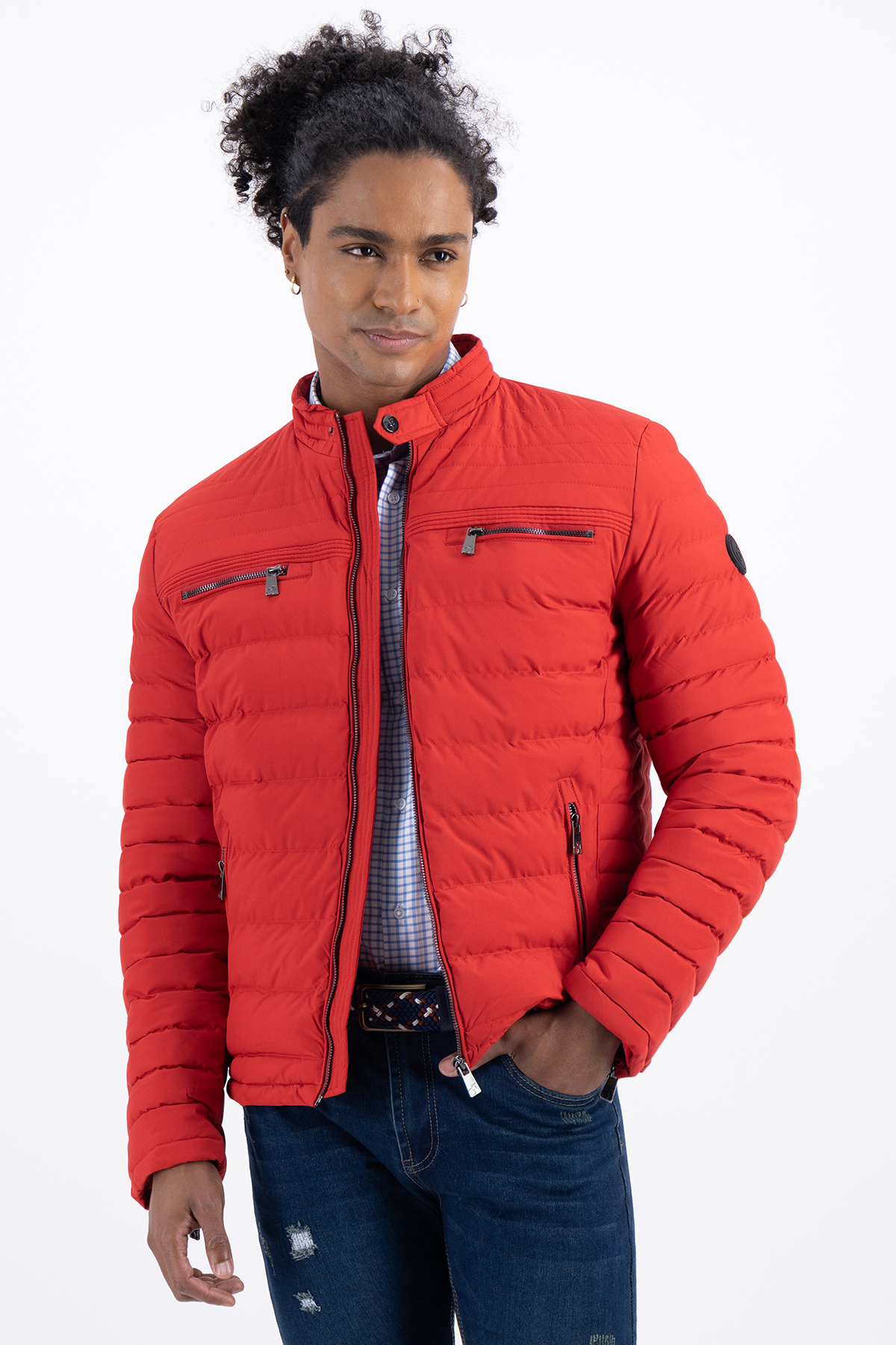 CHAMARRA SLIM FIT LMENTAL image number 1