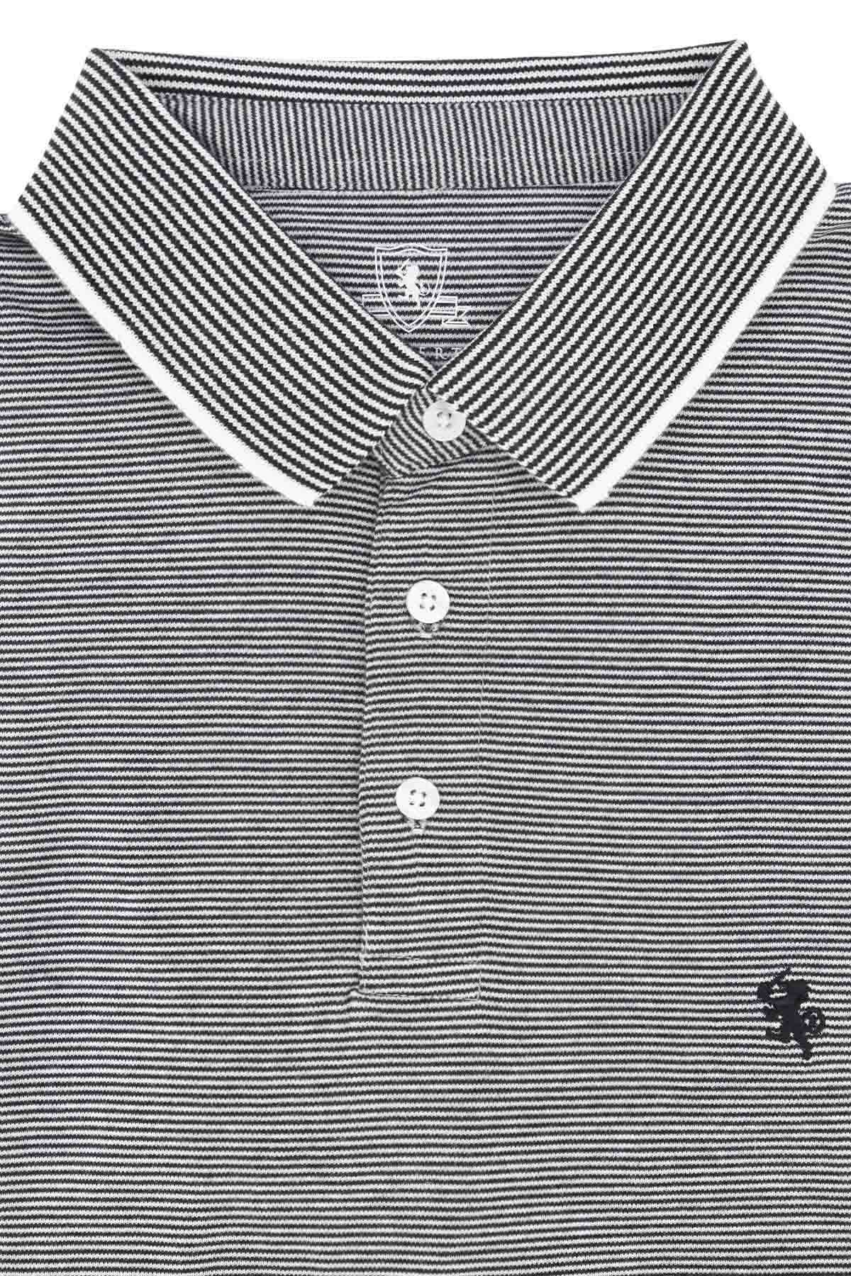 PLAYERA TIPO POLO PREMIUM COTTON CONTEMPORARY FIT LAMBERTI image number 4