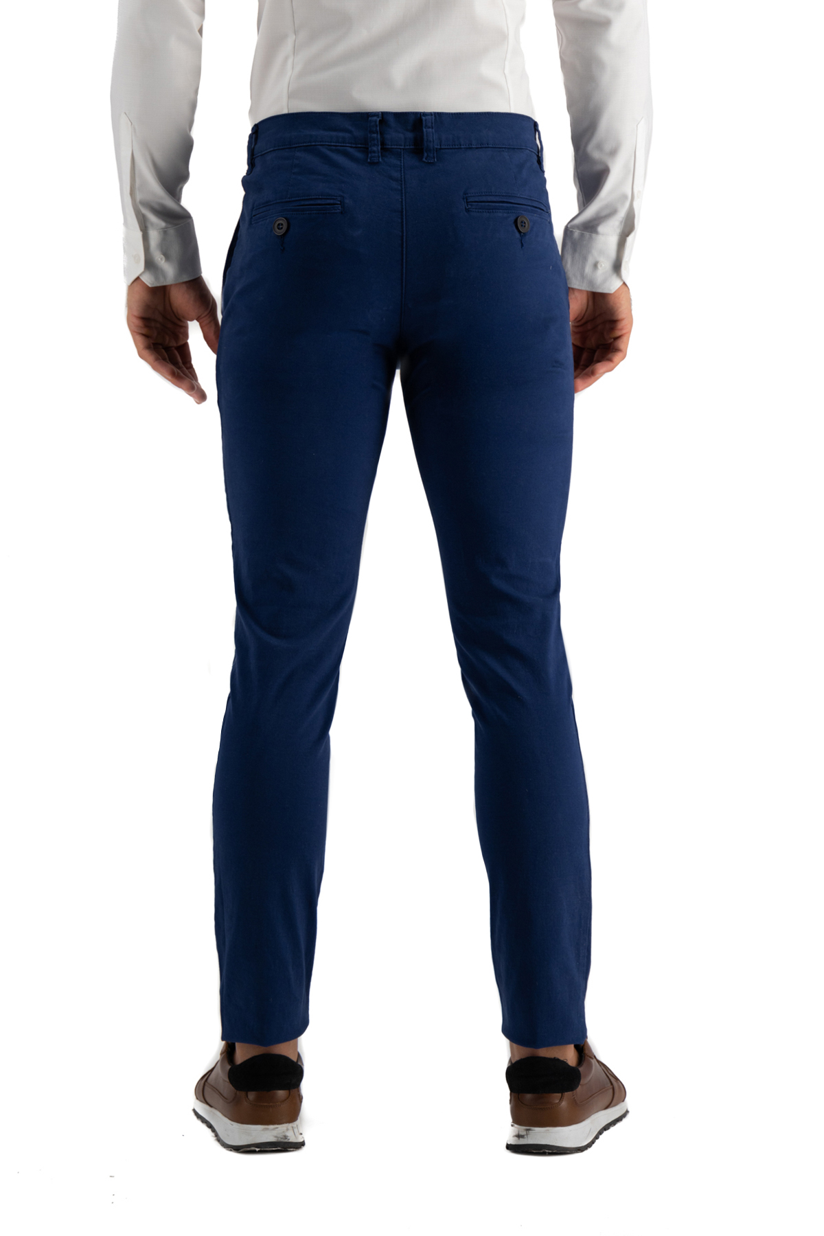 PANTALON SPORT AZUL MARINO SLIM FIT LMENTAL image number 3