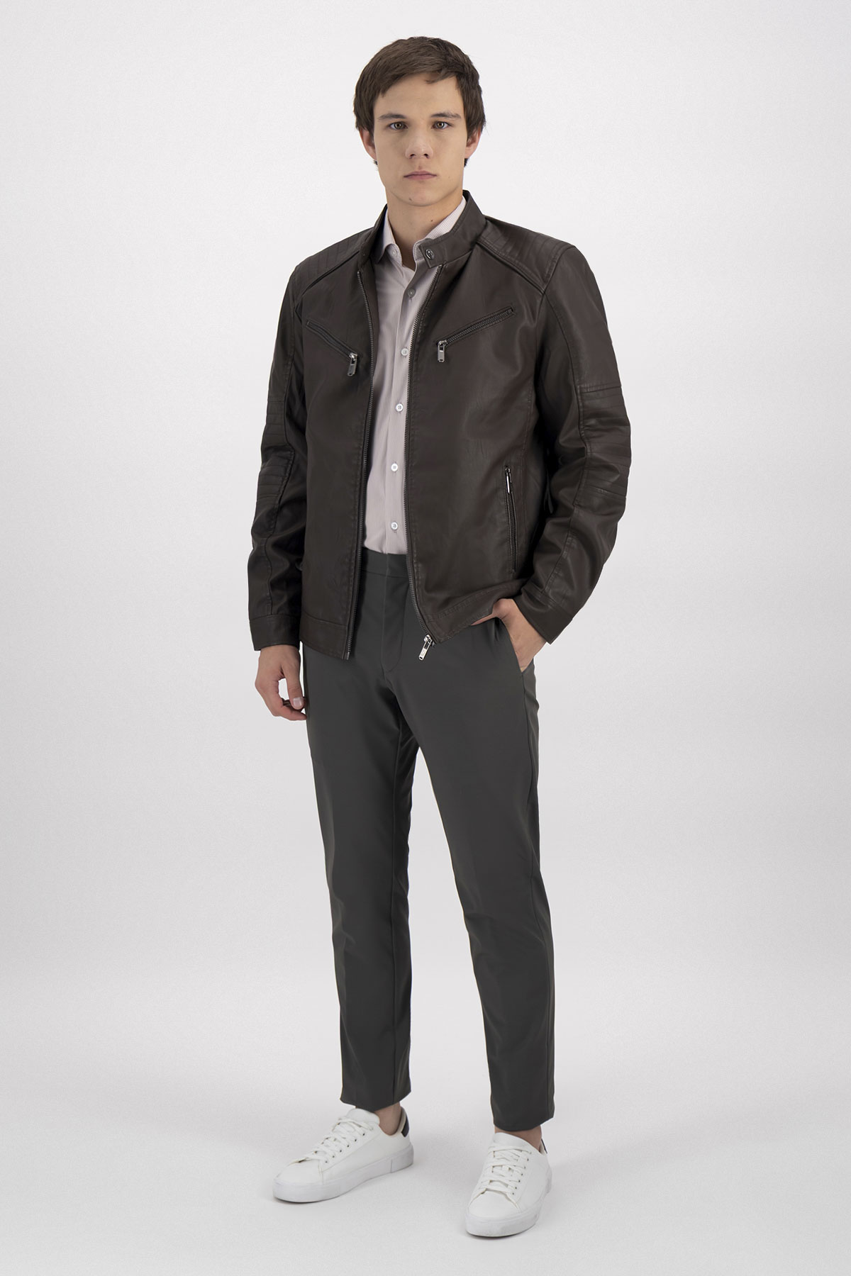 Chamarra Casual Contemporary Fit