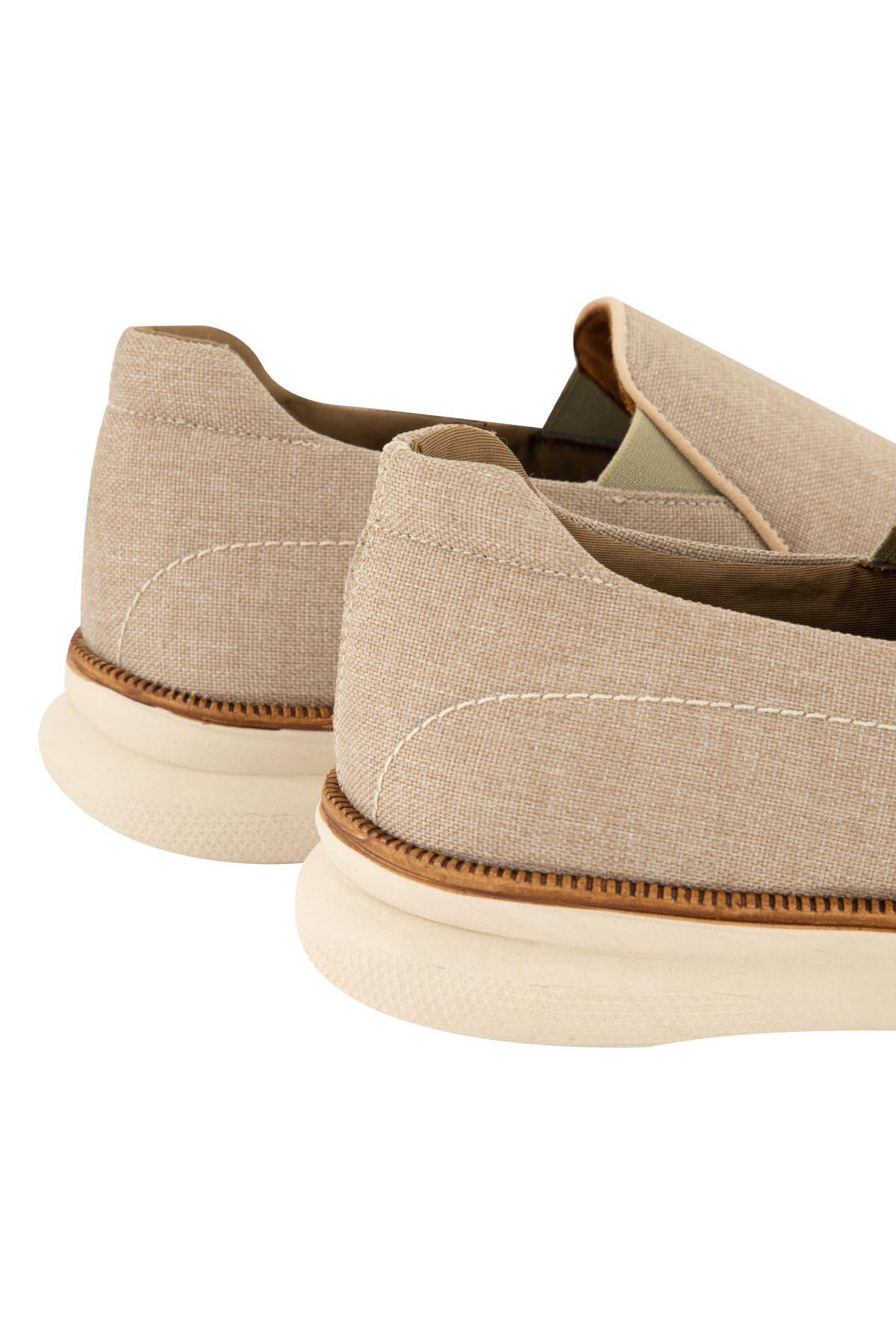 TENIS BEIGE MENS FASHION image number 3