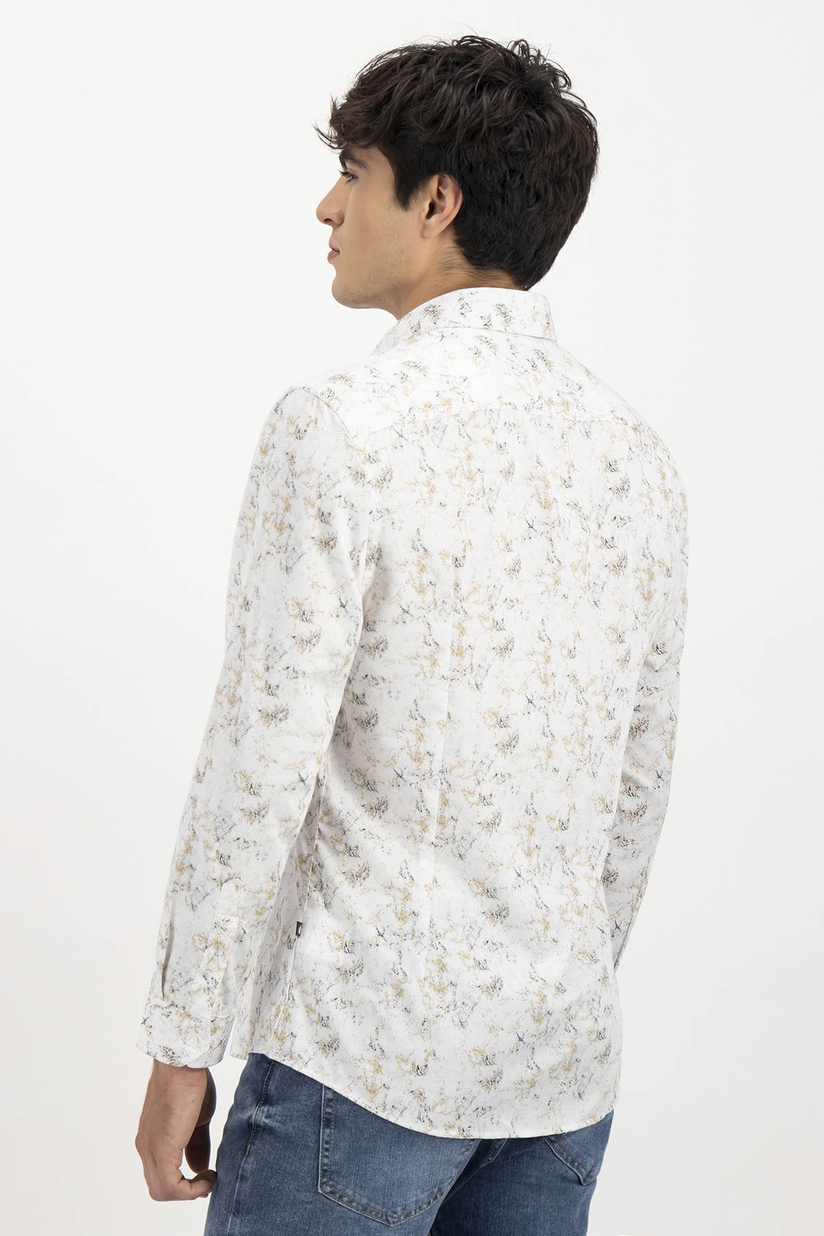 CAMISA CASUAL BAMBOO FIBER SLIM FIT LMENTAL