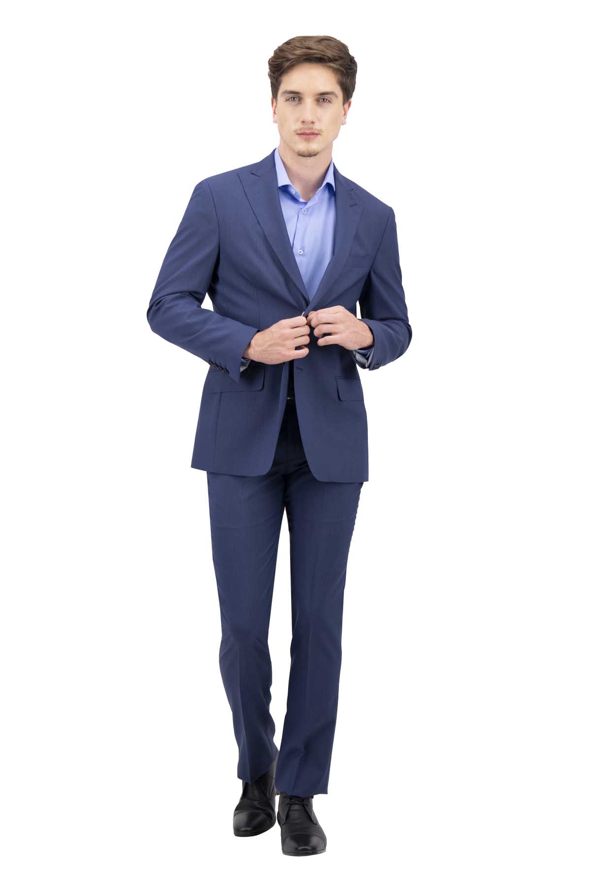 TRAJE AZUL IMPERIAL CONTEMPORARY FIT LAMBERTI image number 0