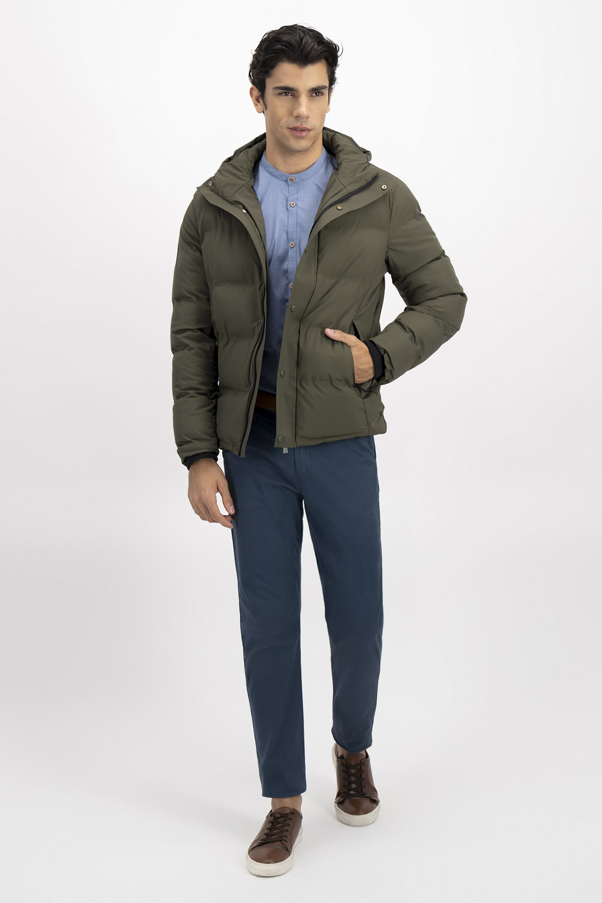 CHAMARRA SLIM FIT LMENTAL image number 2