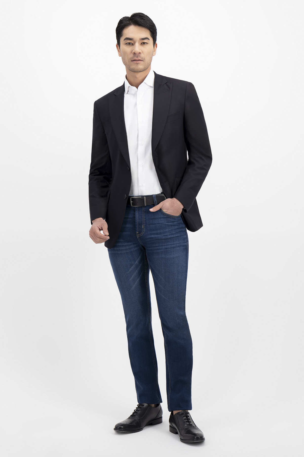 SACO SEPARATE BAMBOO FIBER SLIM FIT LMENTAL