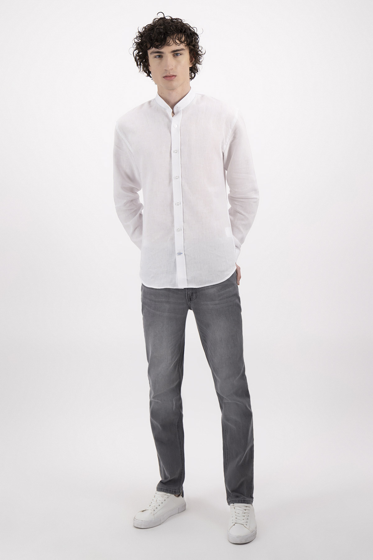 CAMISA CASUAL SLIM FIT LAMBERTI image number 3