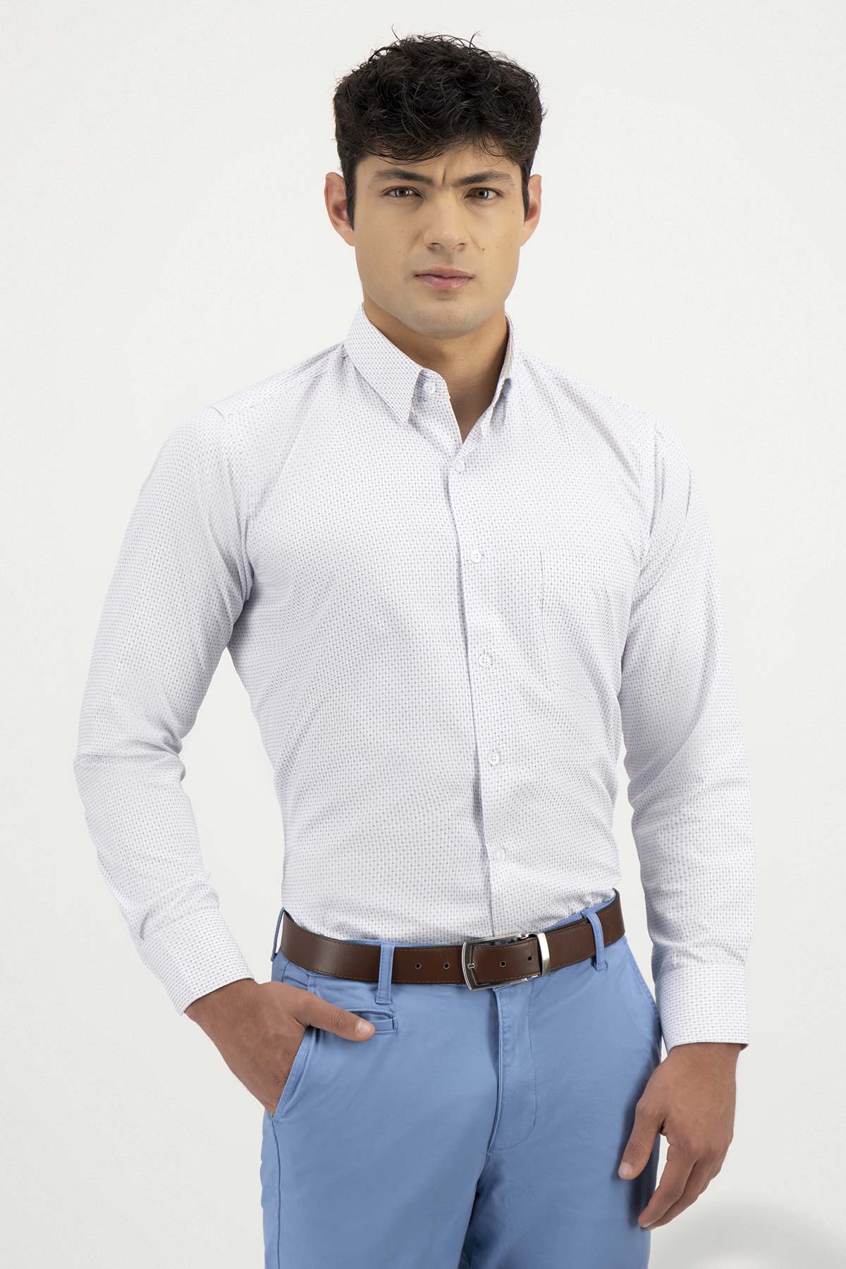 Camisa Formal Non Iron Contemporary Fit