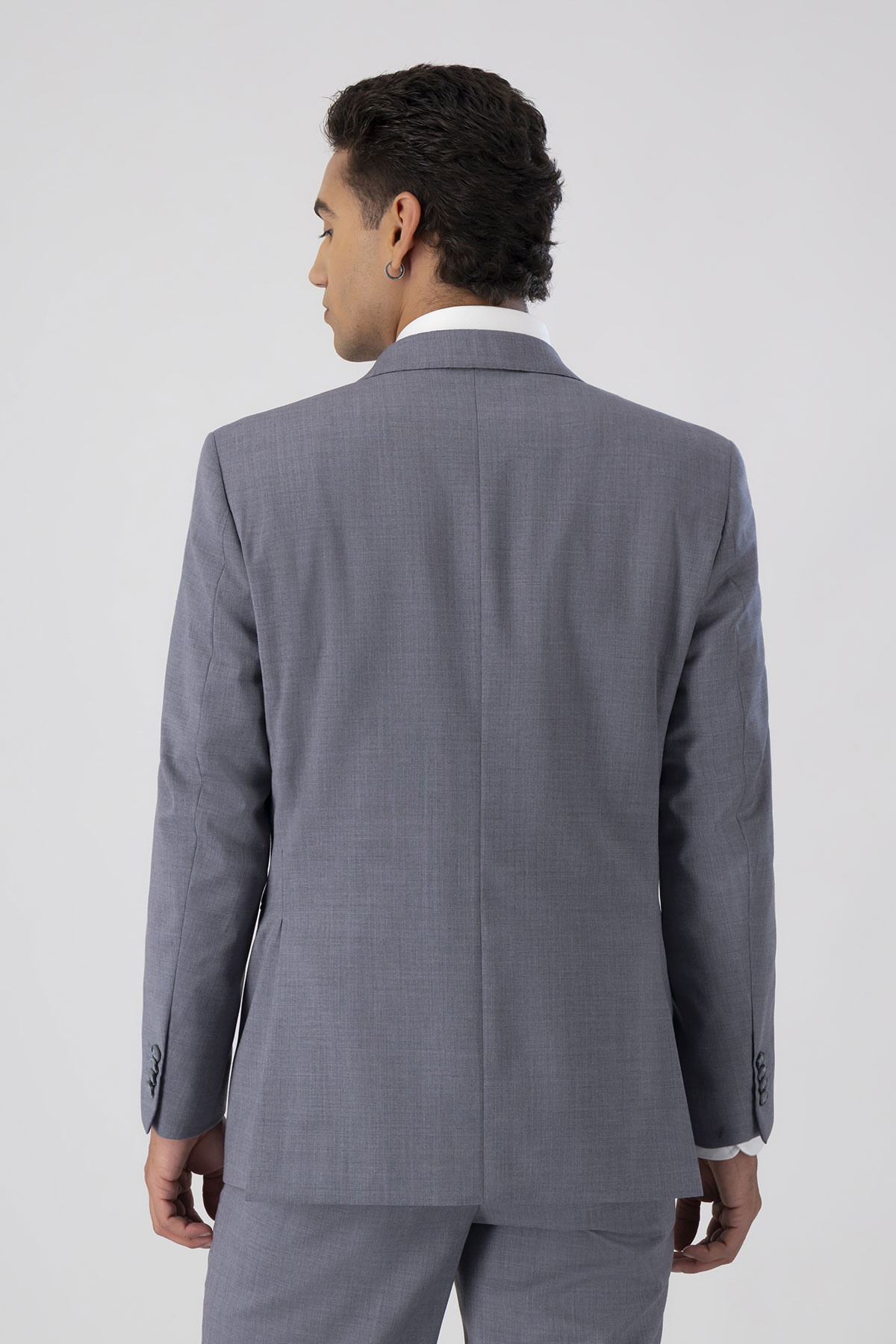 Traje Fresco Di Lana Contemporary Fit Lamberti image number 3