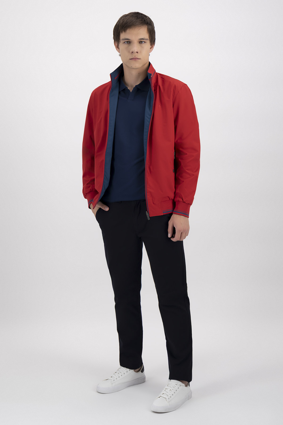 Chamarra Reversible Contemporary Fit