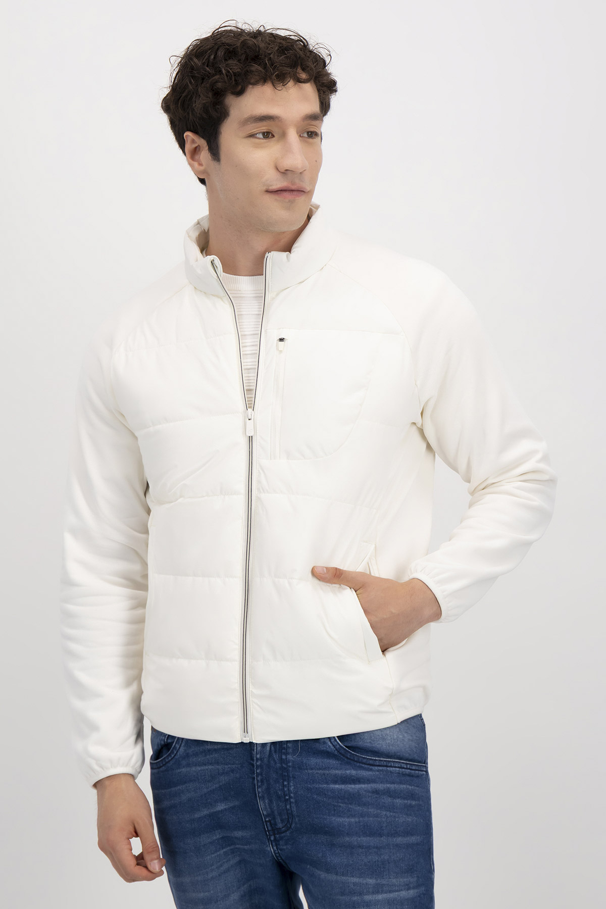 Chamarra Puffer Técnica Slim