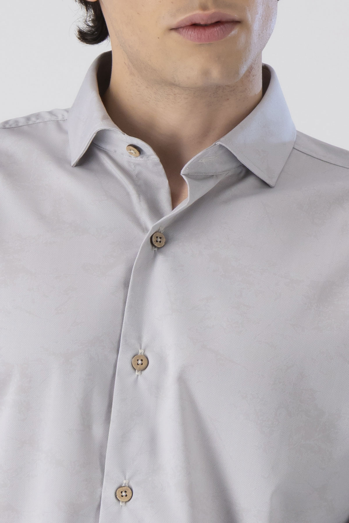 Camisa Formal Tlaolli Slim Fit Lamberti image number 3