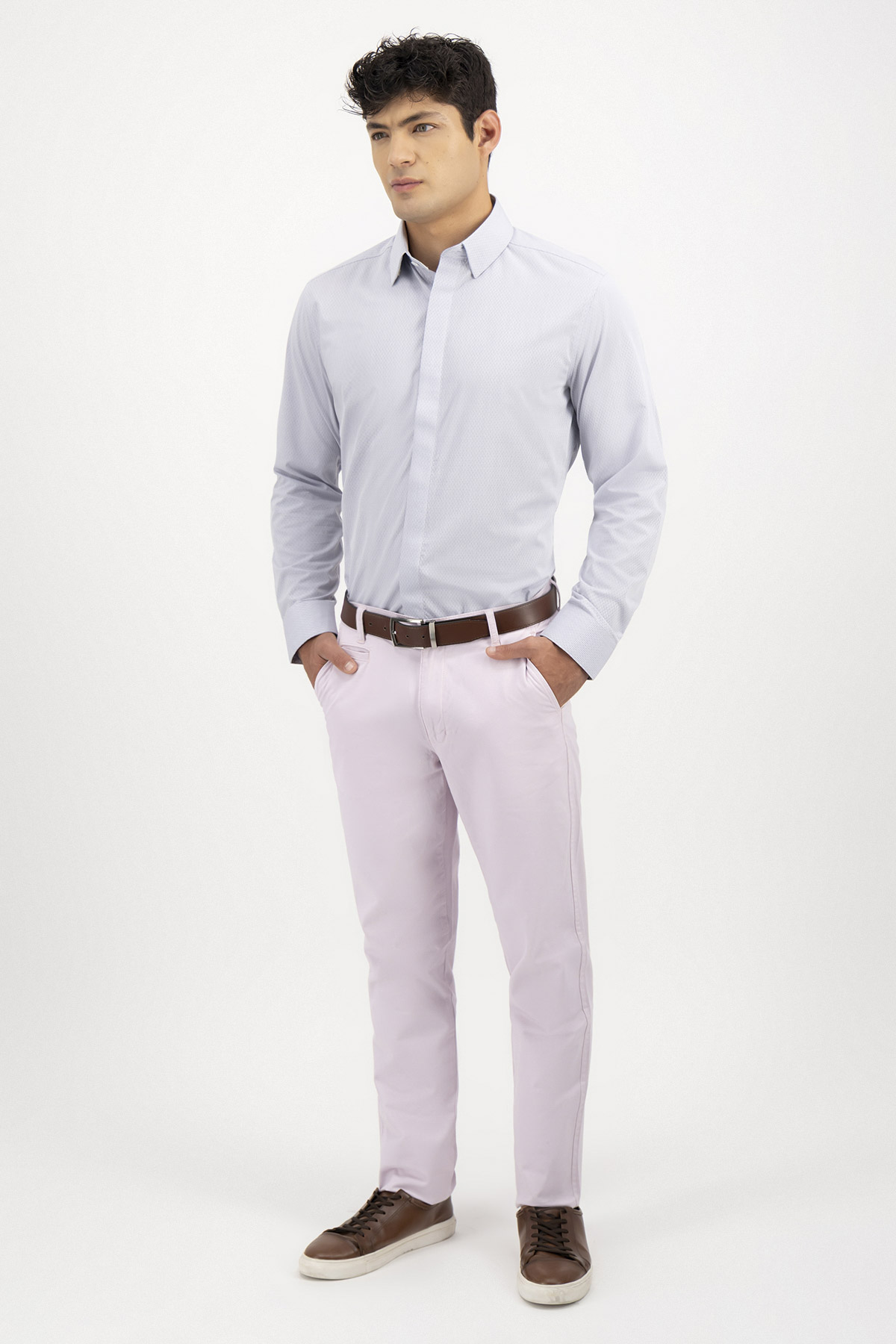 Camisa Formal Bamboo Fiber Slim Fit