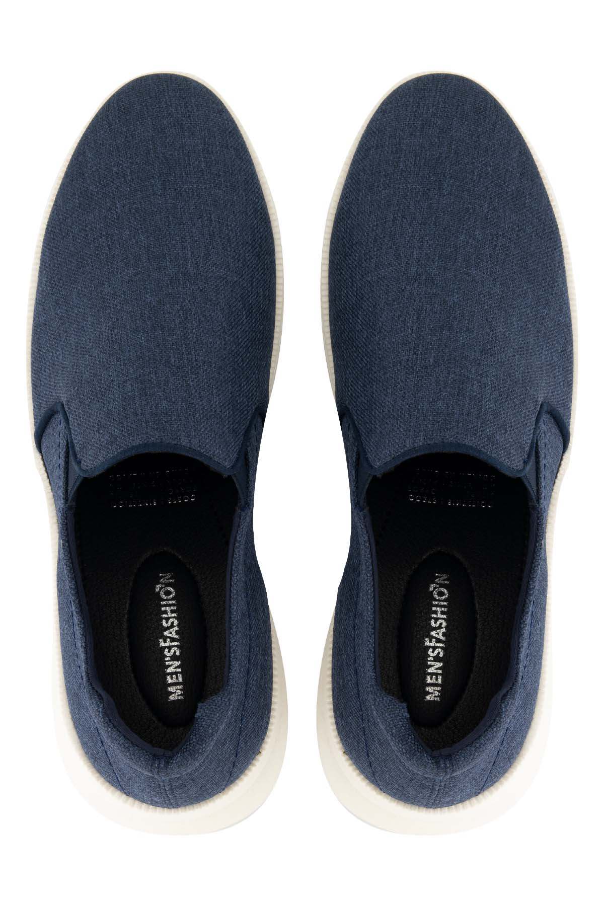 TENIS AZUL MARINO MENS FASHION image number 2