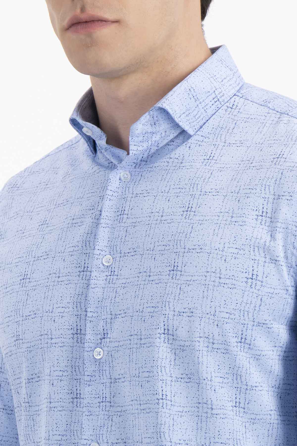 CAMISA FORMAL BAMBOO FIBER SKINNY FIT LMENTAL image number 2