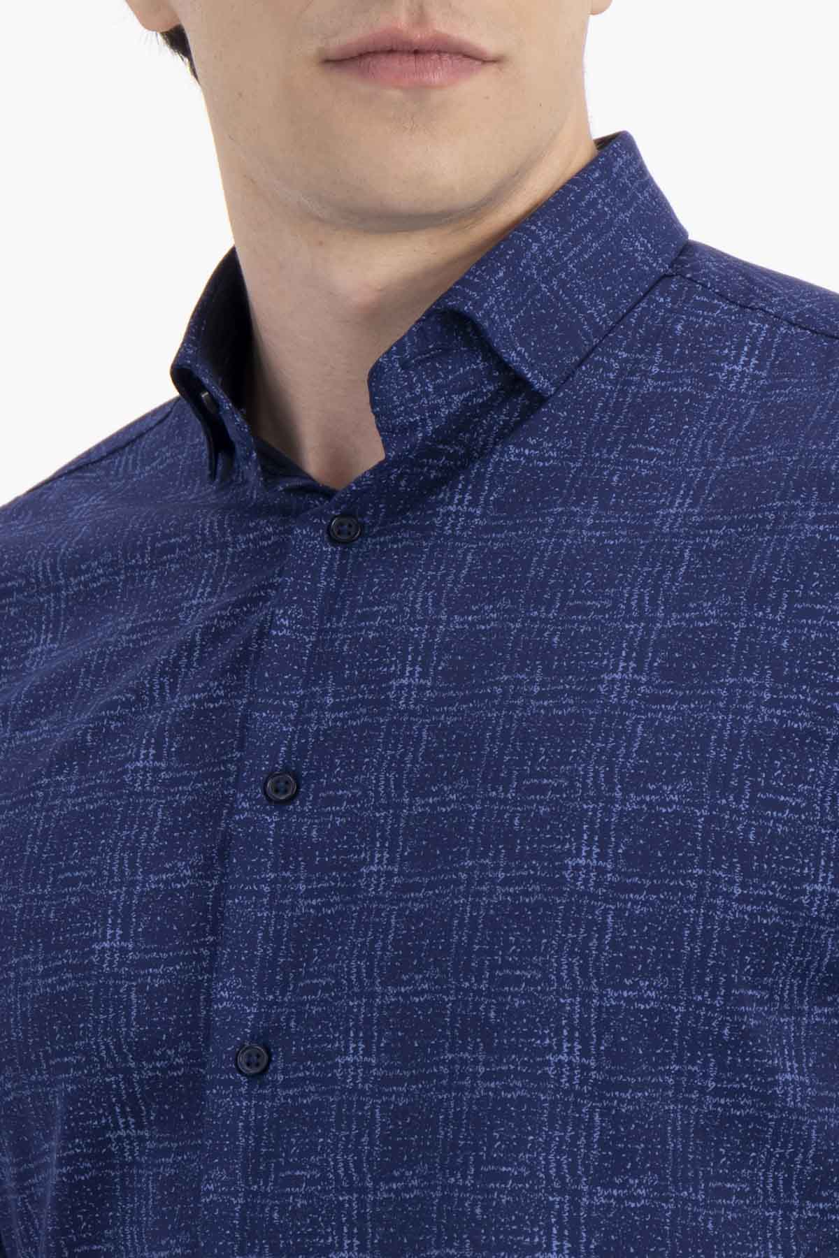CAMISA FORMAL BAMBOO FIBER SKINNY FIT LMENTAL image number 2