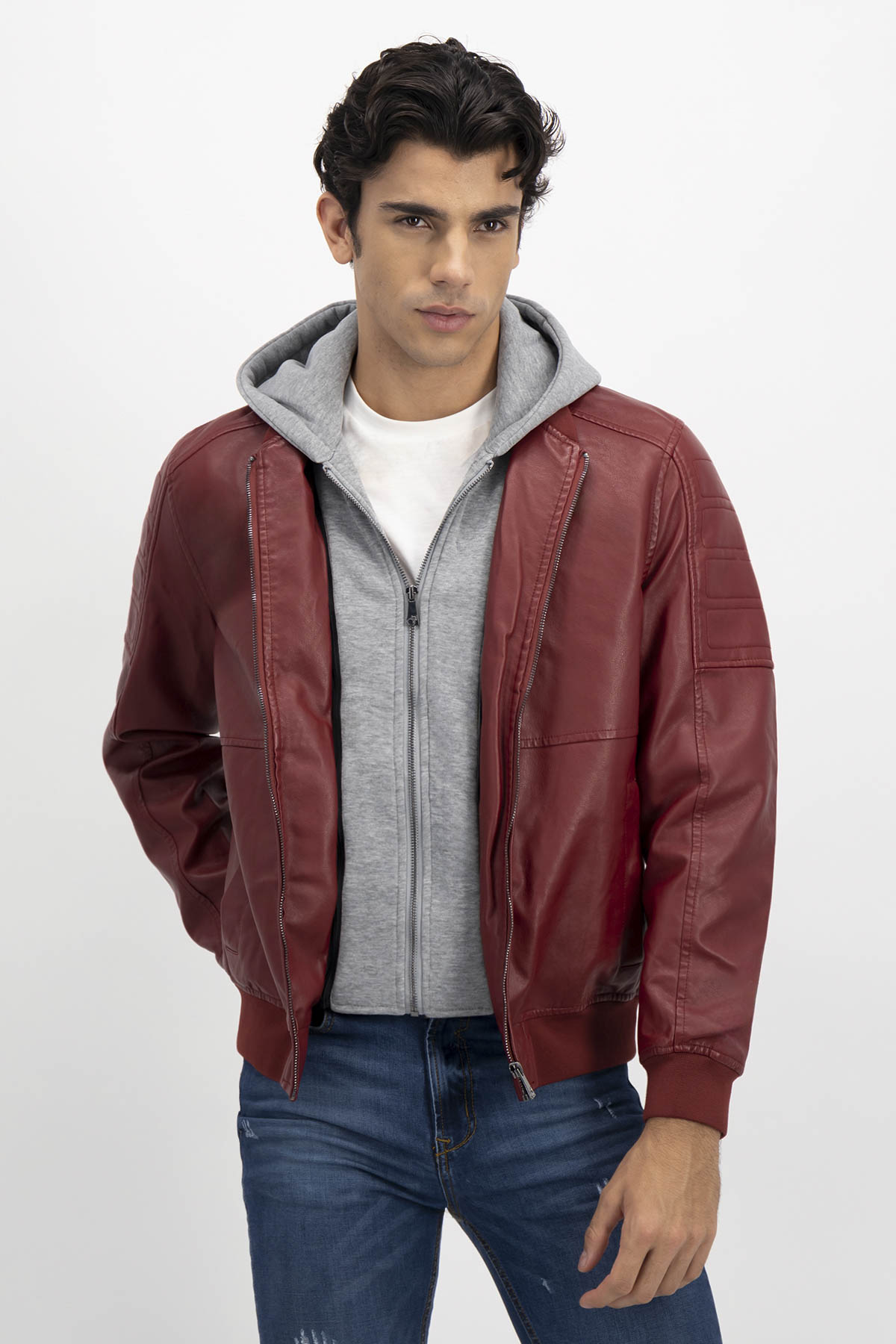 CHAMARRA SLIM FIT LMENTAL image number 0