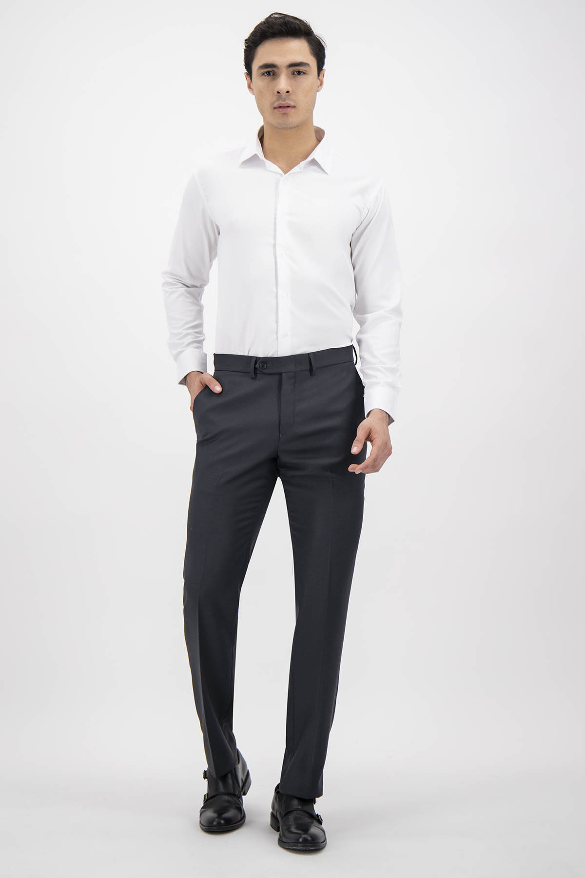 PANTALÓN VESTIR MODERN FIT LAMBERTI image number 0