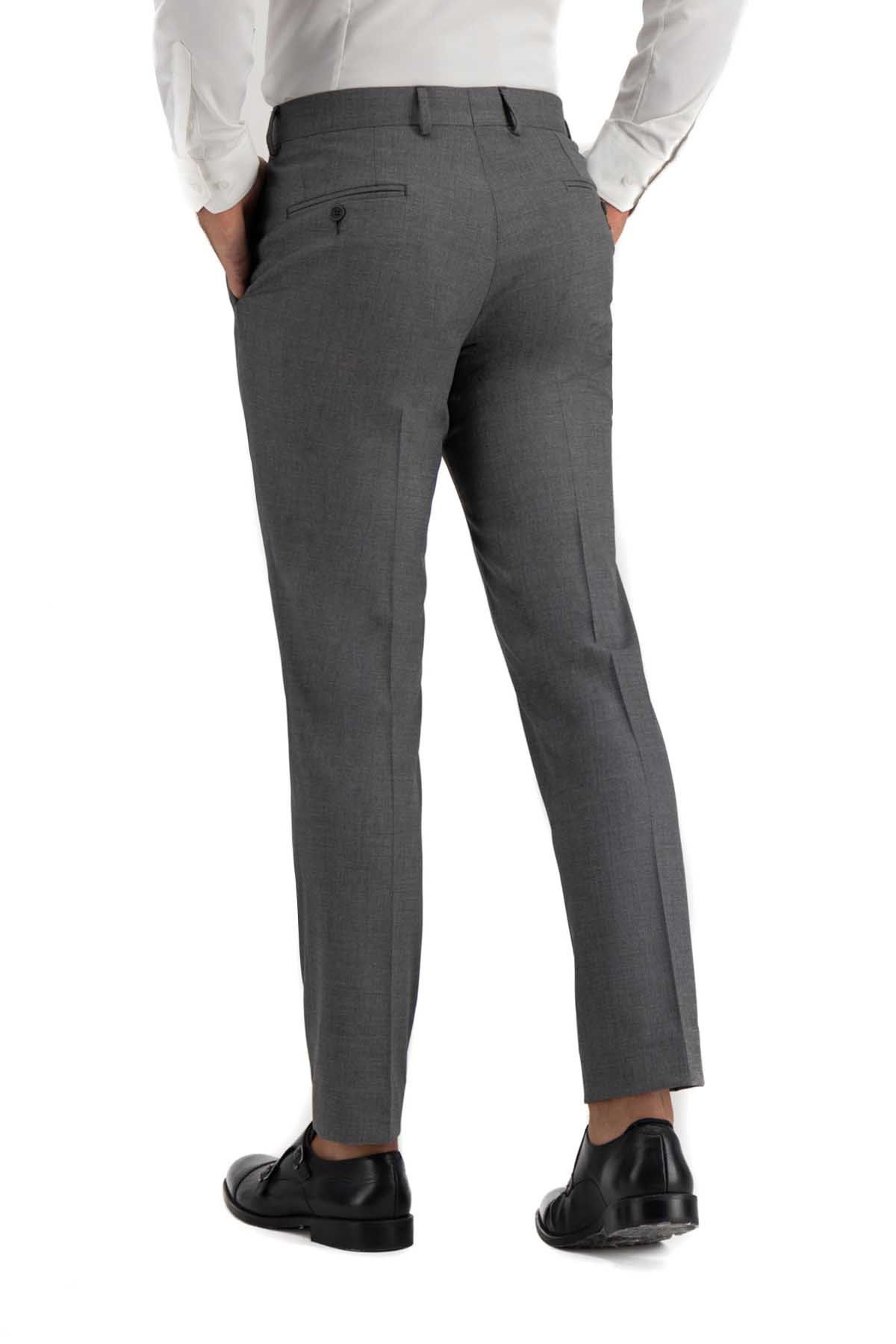 PANTALÓN VESTIR GRIS OXFORD MODERN FIT SONNETI UO image number 2