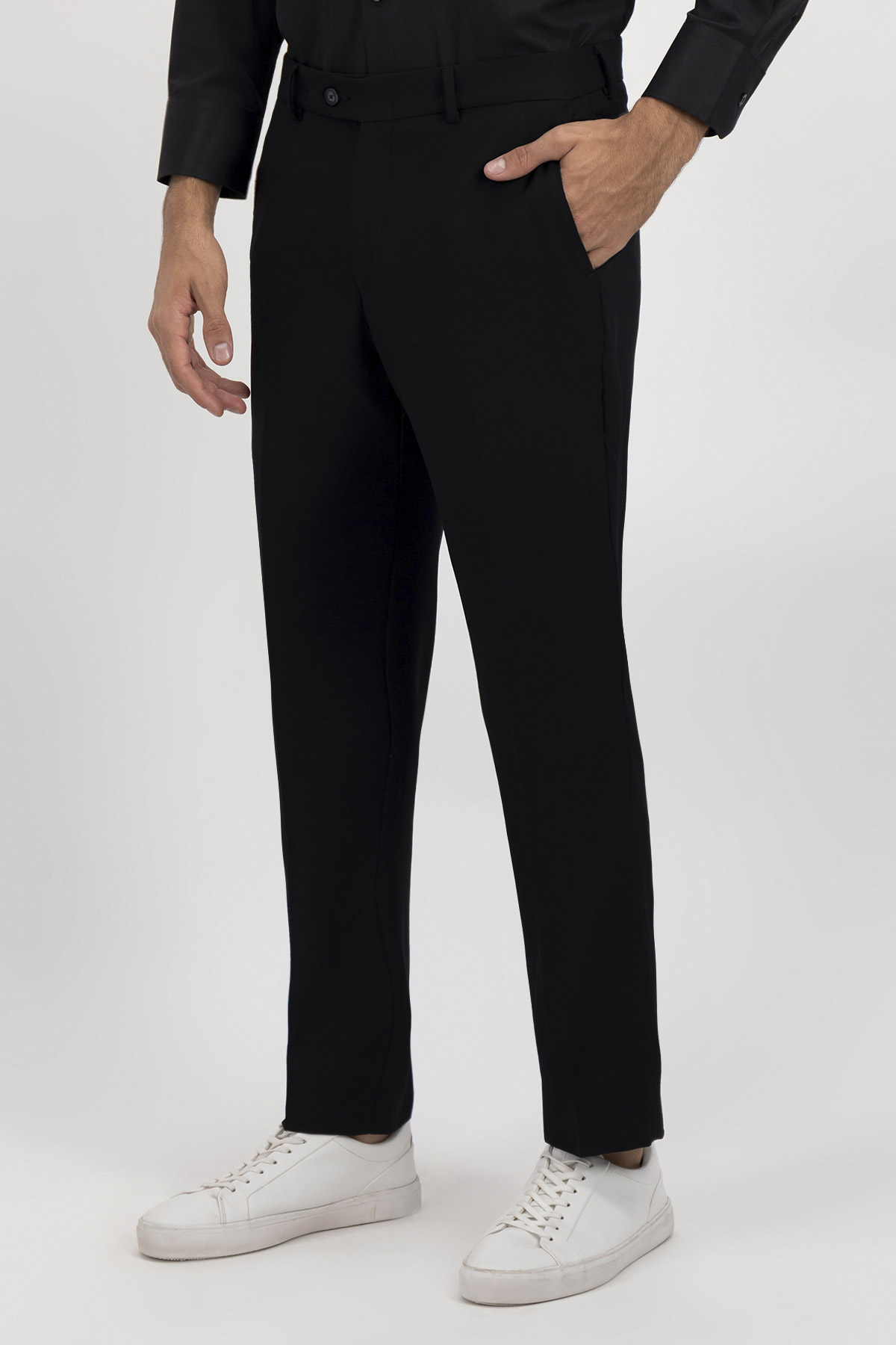TRAJE FRESCO DI LANA CONTEMPORARY FIT LAMBERTI image number 3