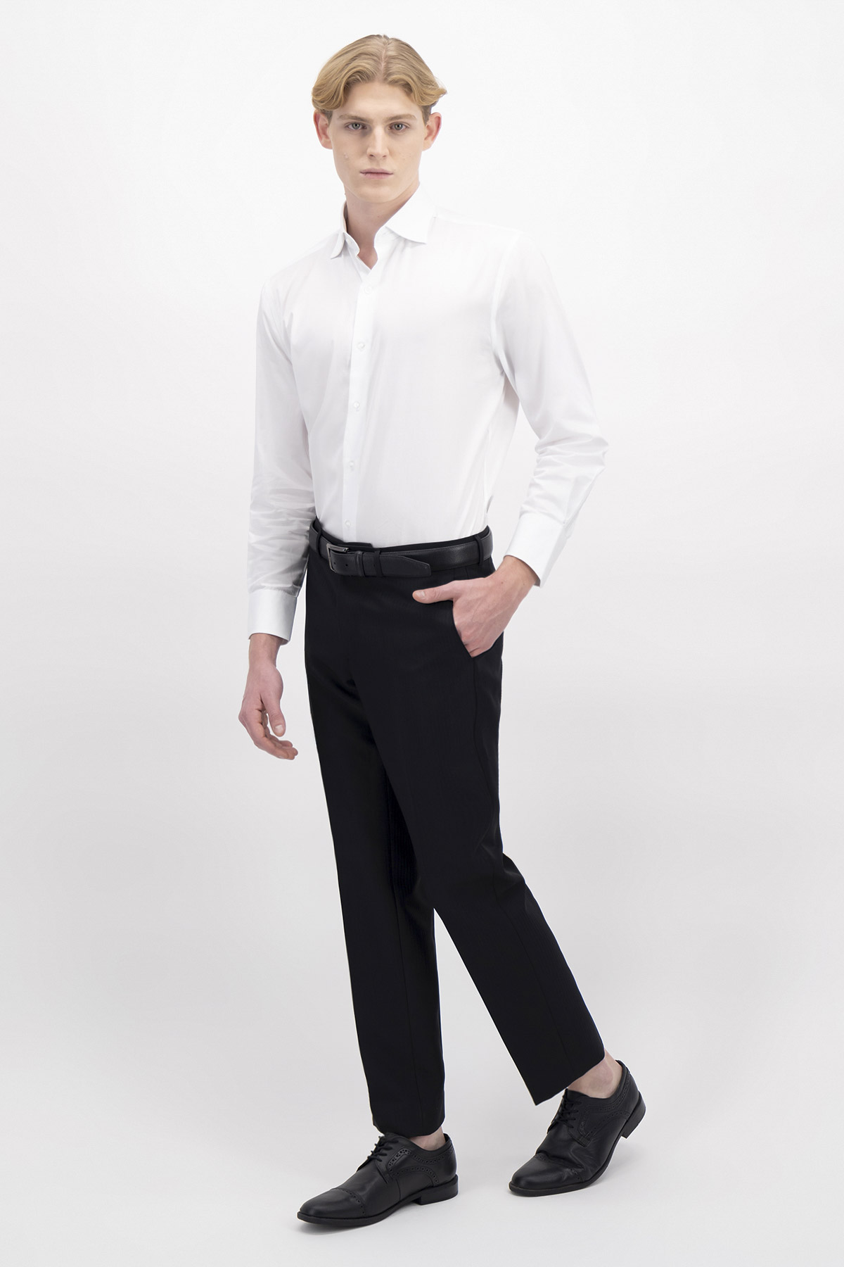 CAMISA FORMAL NON IRON CONTEMPORARY FIT LAMBERTI image number 3