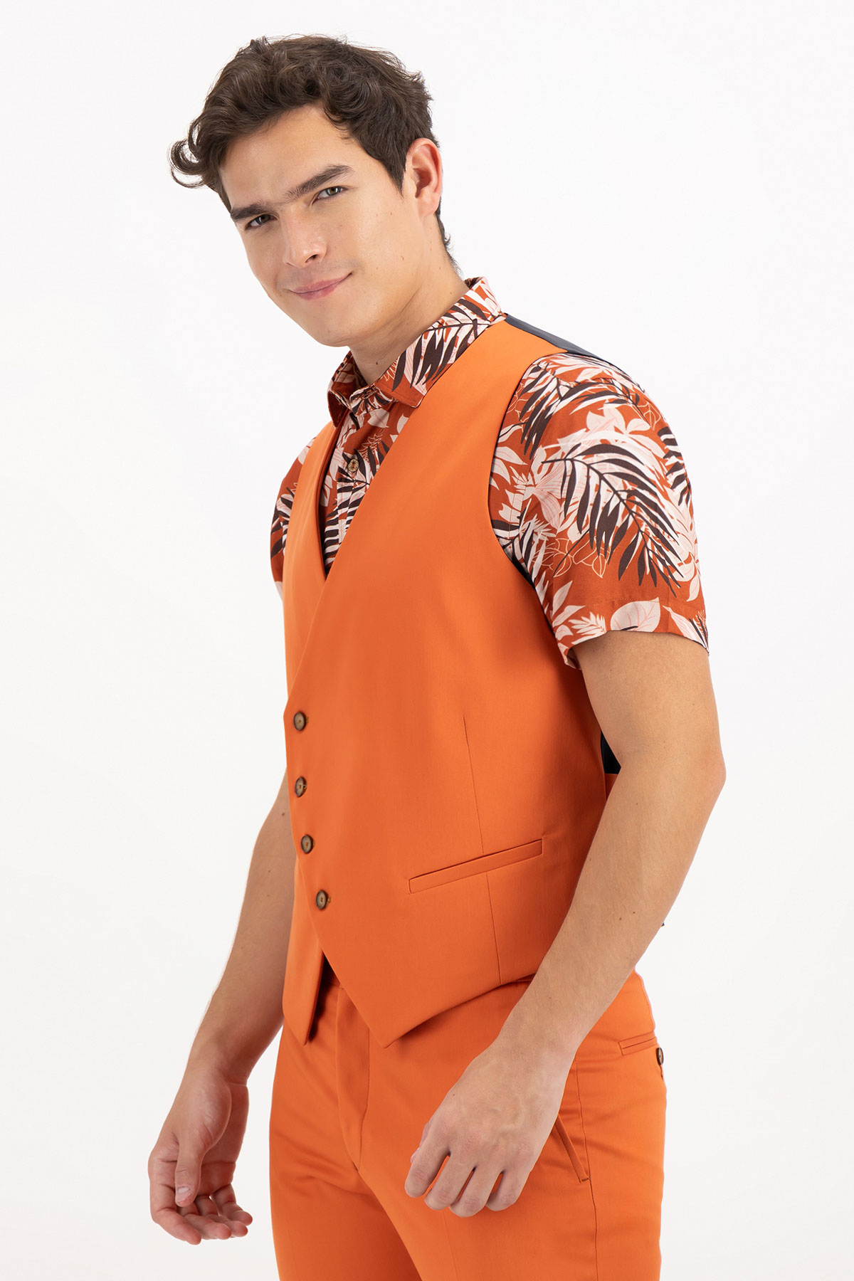 CHALECO VESTIR SLIM FIT LMENTAL image number 1