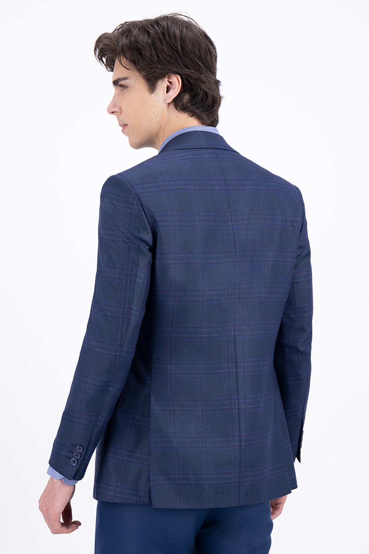 SACO CASUAL AZUL NAVY CONTEMPORARY FIT SONNETI image number 2