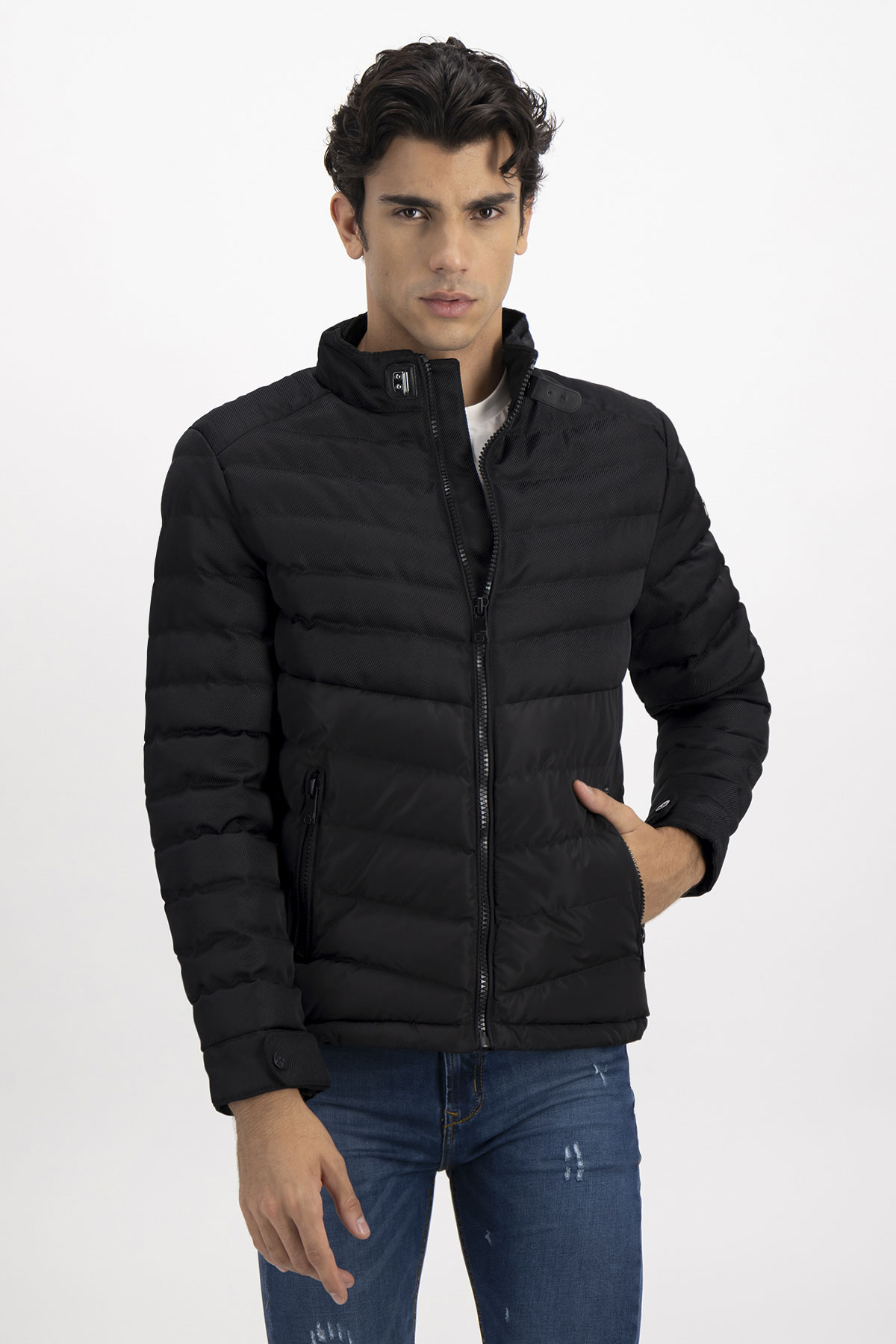 CHAMARRA SLIM FIT LMENTAL image number 0