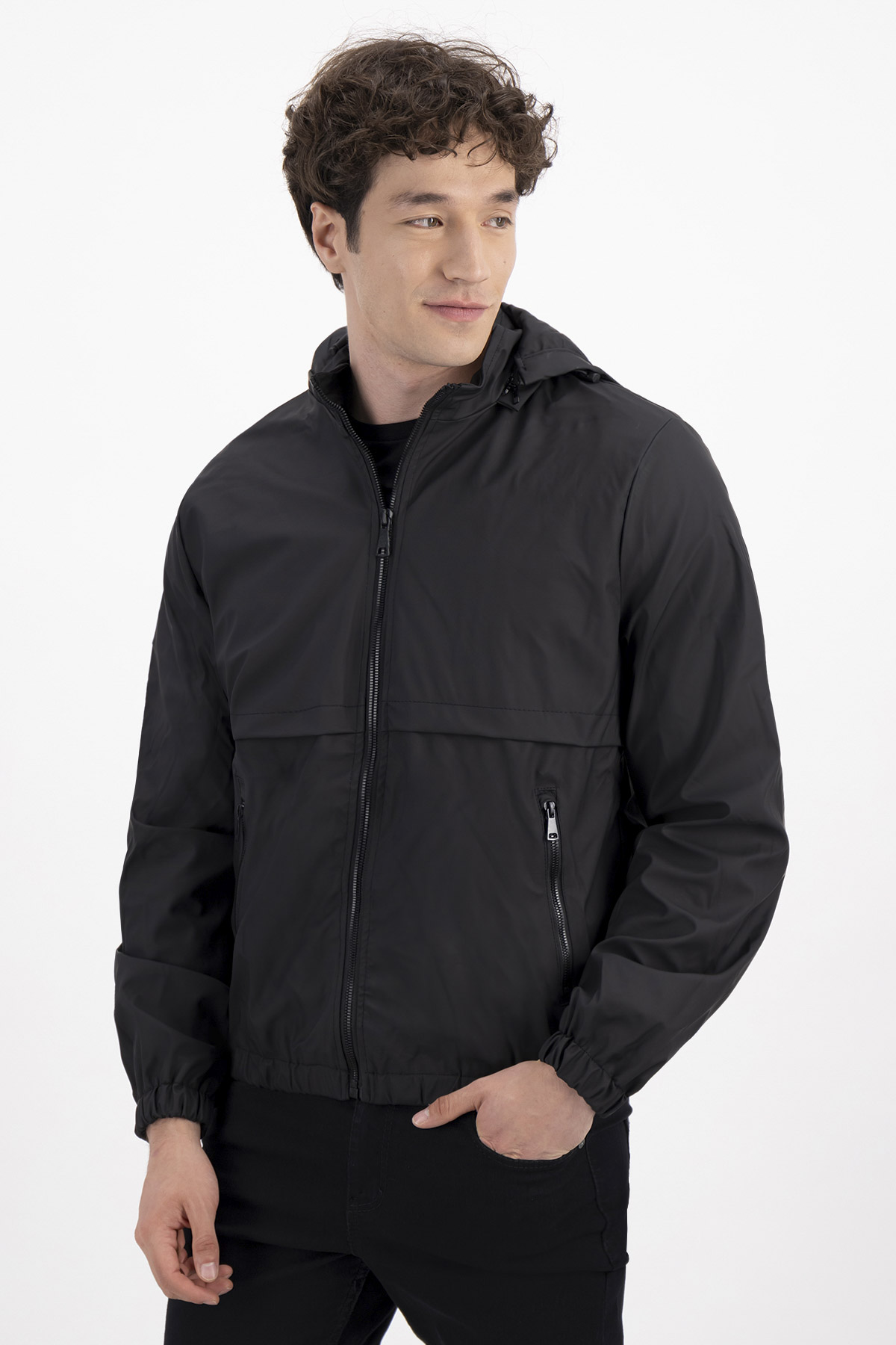 CHAMARRA iMPERMEABLE SLIM FIT SONNETI image number 0