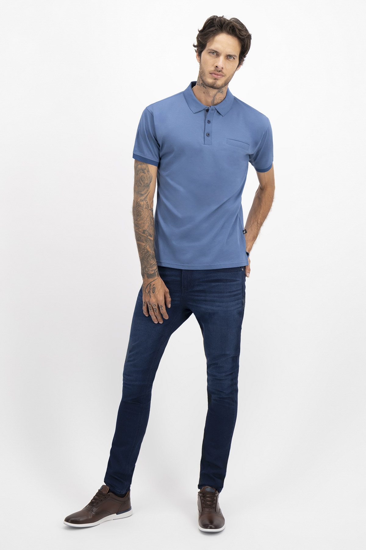 PLAYERA POLO SLIM FIT LMENTAL image number 2