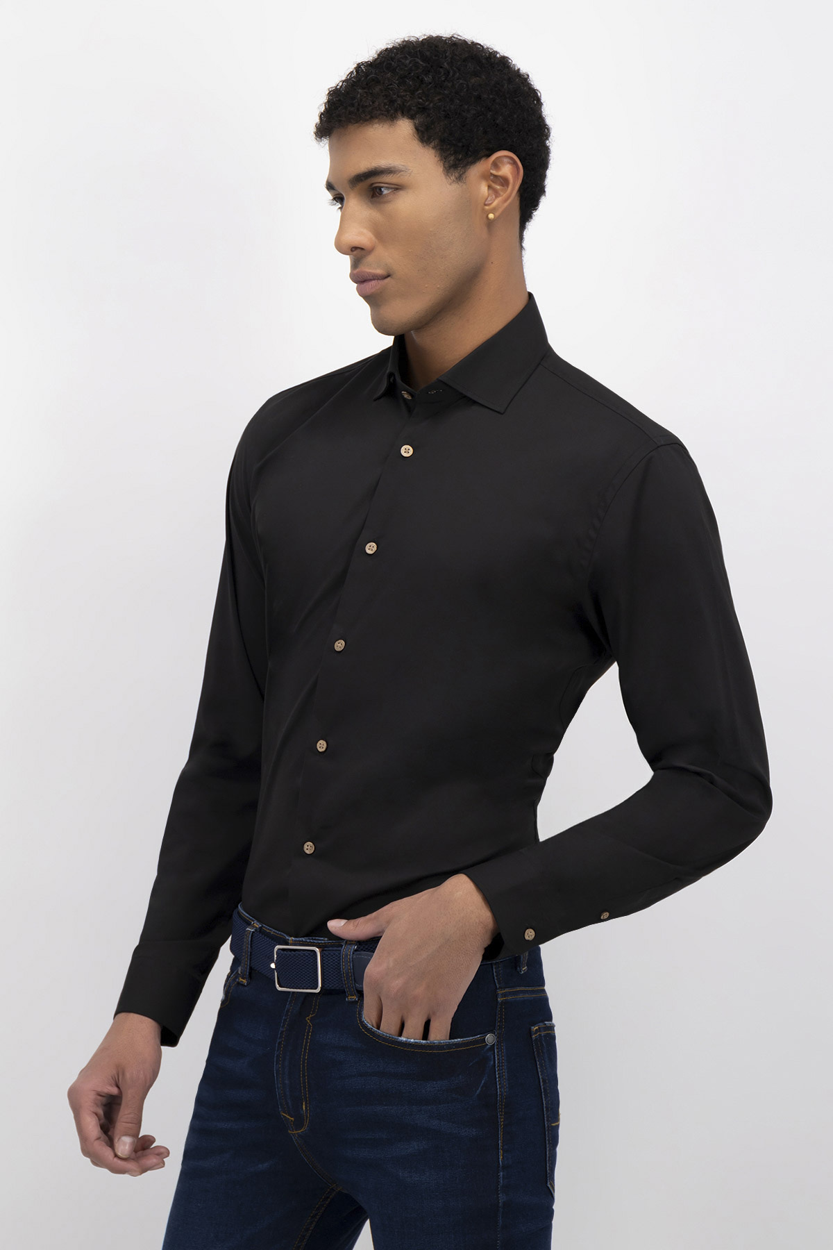 CAMISA FORMAL TLAOLLI SLIM FIT MENS FASHION