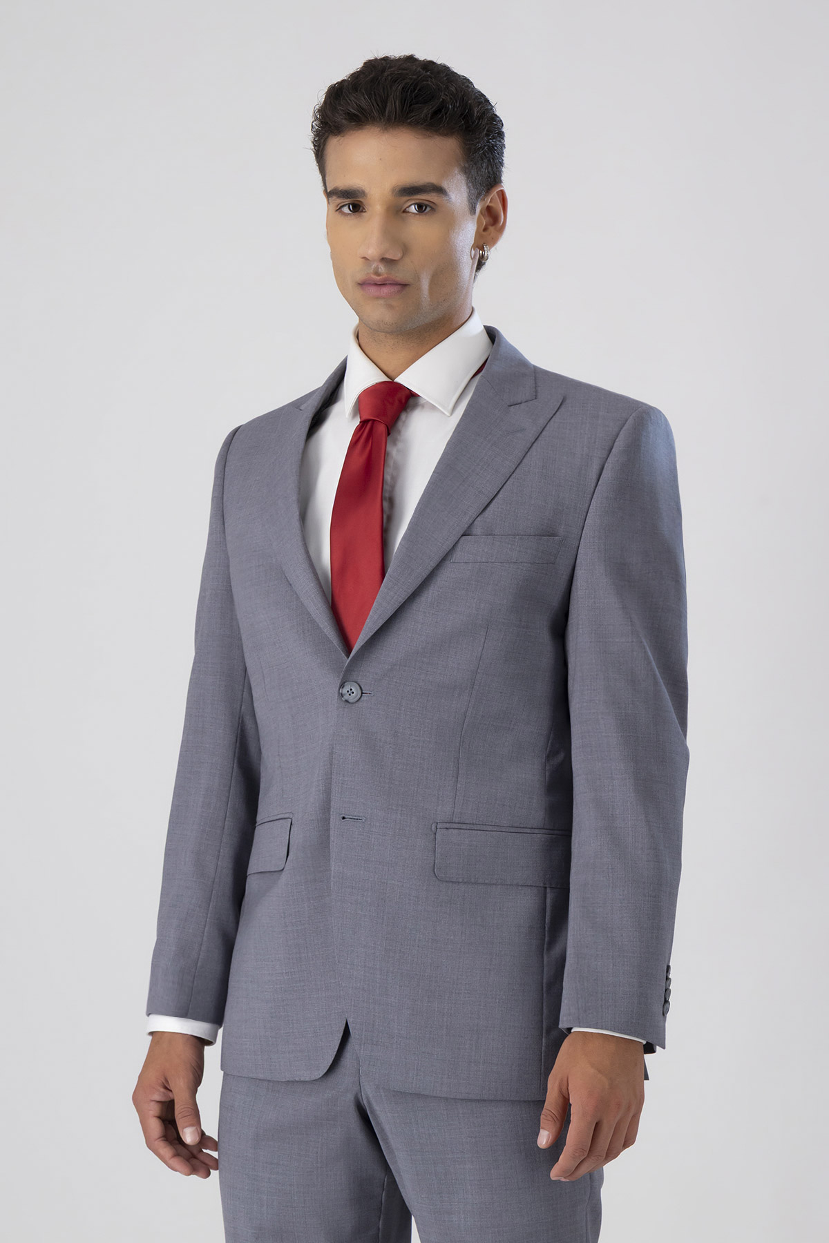 Traje Fresco Di Lana Contemporary Fit Lamberti image number 2