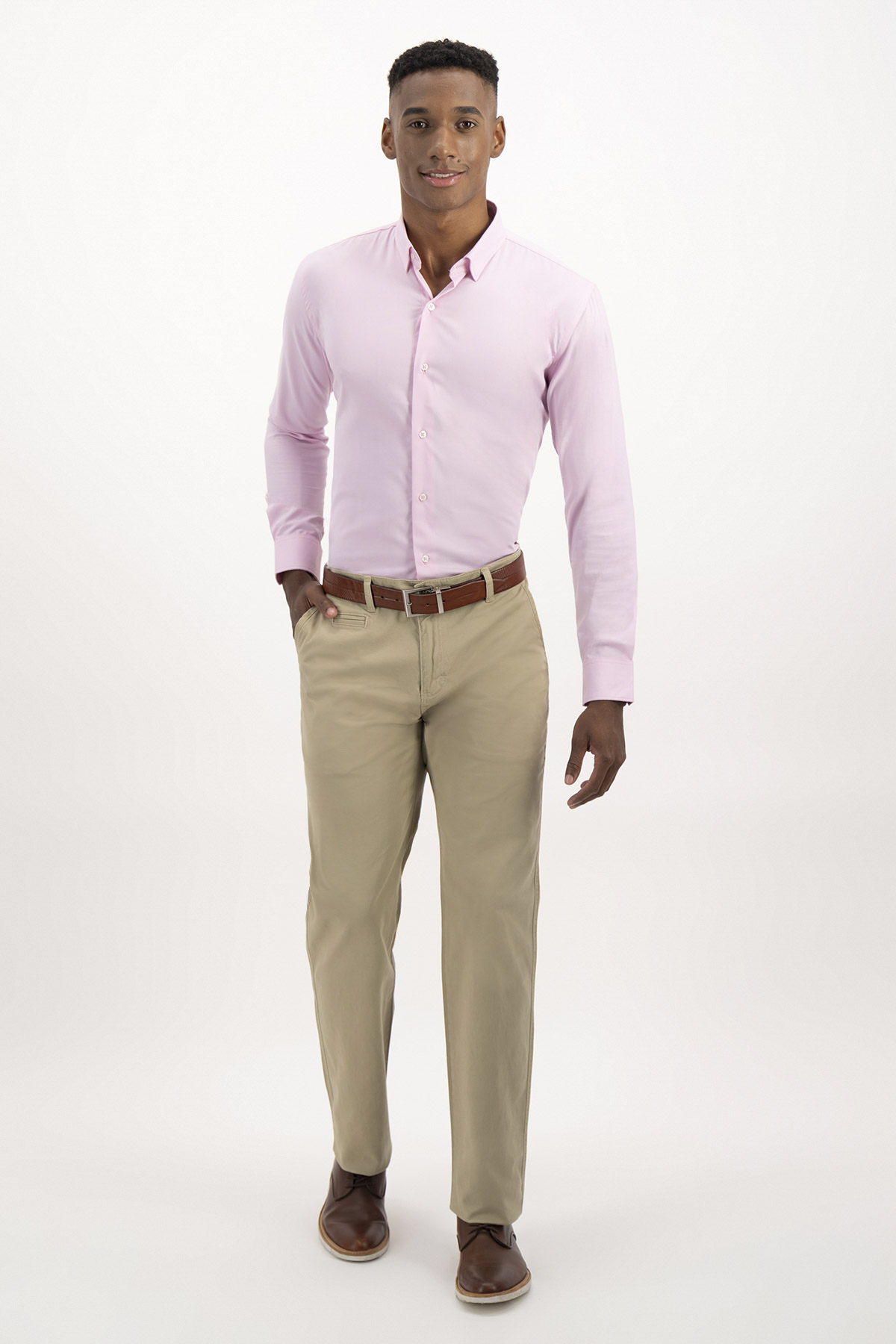 CAMISA FORMAL BAMBOO FIBER SLIM FIT LMENTAL image number 3