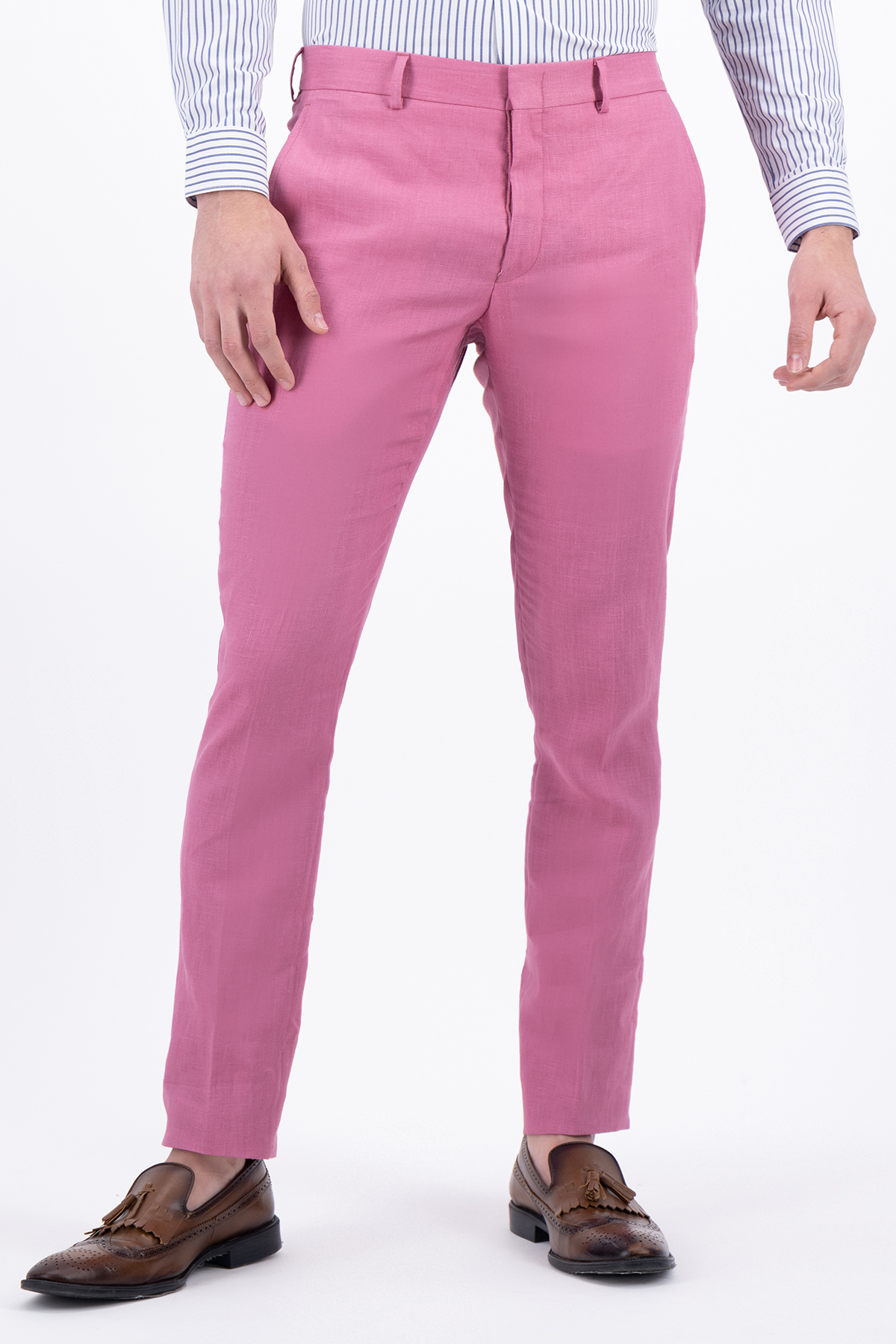 PANTALÓN SEPARATE ROSA OBSCURO SLIM FIT LMENTAL