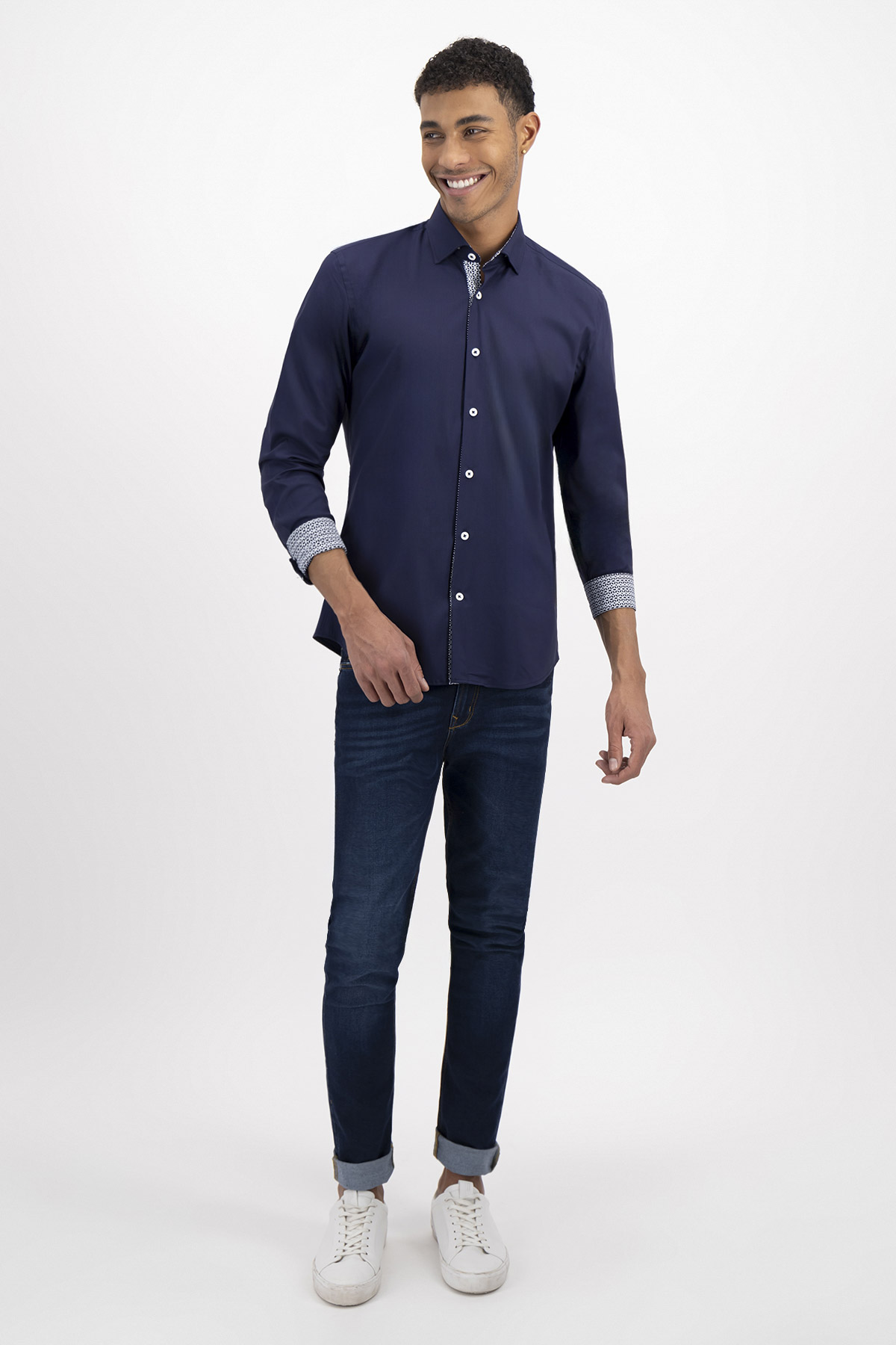 CAMISA CASUAL SLIM FIT LMENTAL image number 2