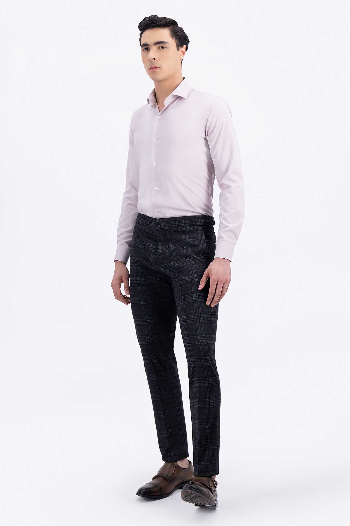 PANTALÓN SEPARATE GRIS OXFORD SLIM FIT LMENTAL image number 4