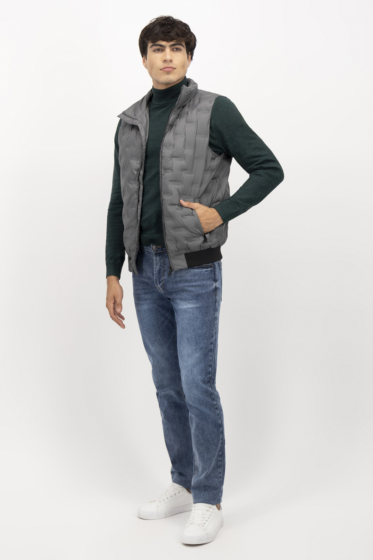 CHALECO CASUAL SLIM FIT LMENTAL image number 3