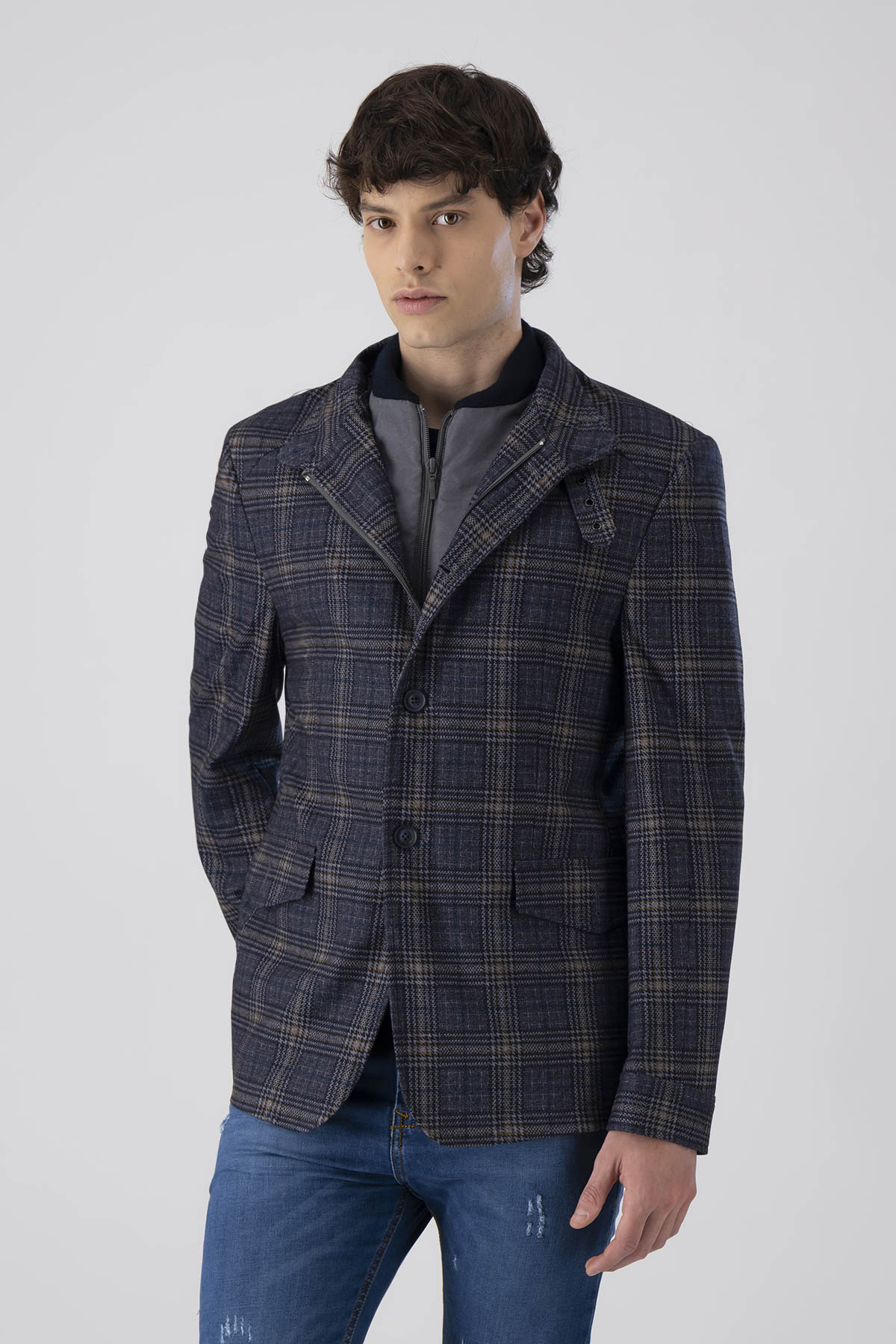 Saco Jersey Slim Fit Lmental