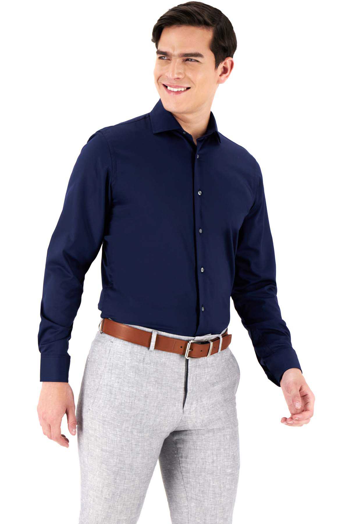 CAMISA SKINNY FIT LMENTAL image number 2