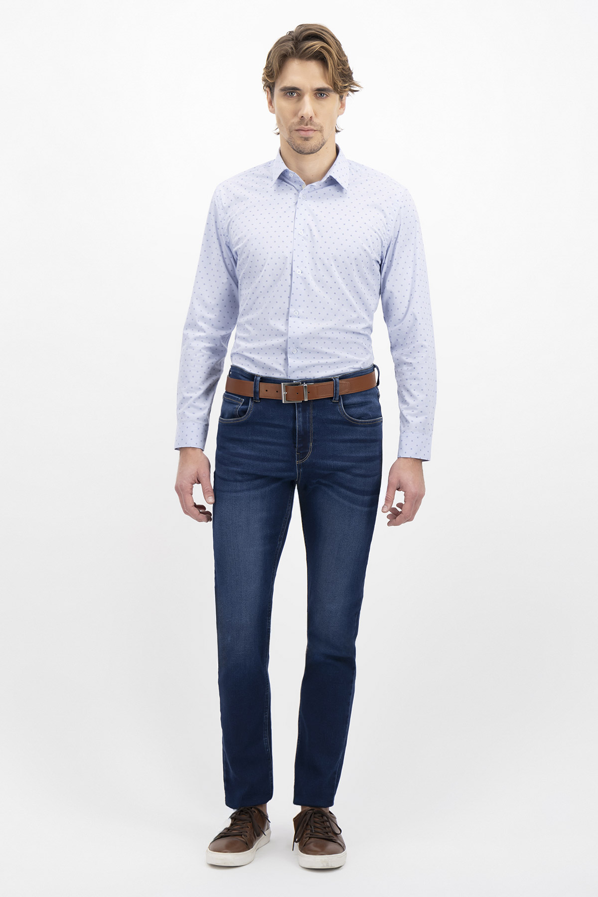 CAMISA CASUAL BAMBOO FIBER SLIM FIT LMENTAL image number 2