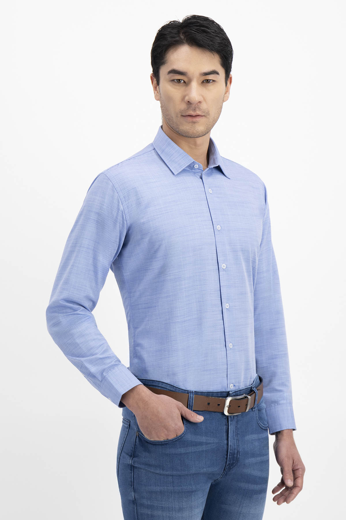 Camisa Formal Bamboo Fiber Slim Fit image number 0