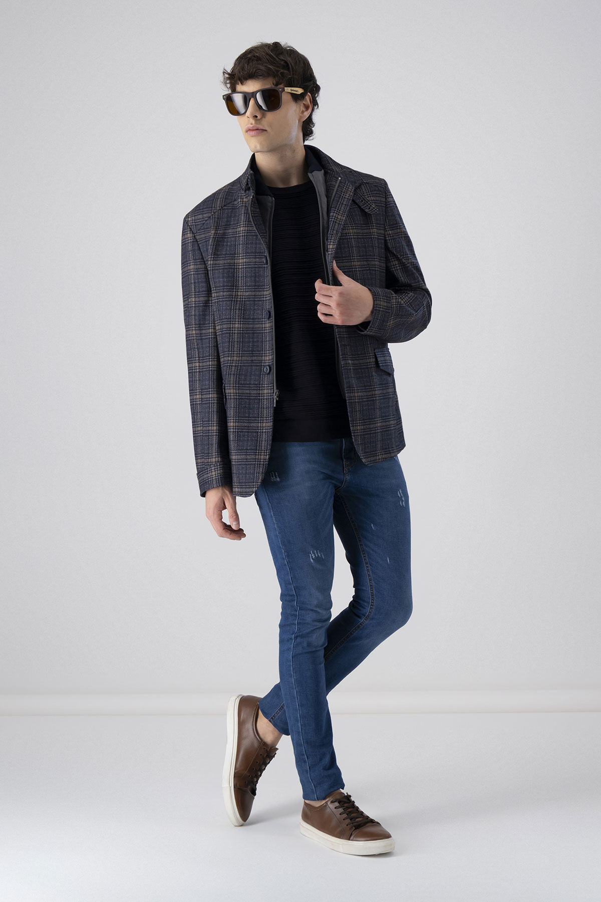 Saco Jersey Slim Fit Lmental